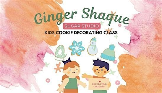 Kids Cookie Decorating Class with Ginger Shaque Sugar Studio – Snohomish, WA