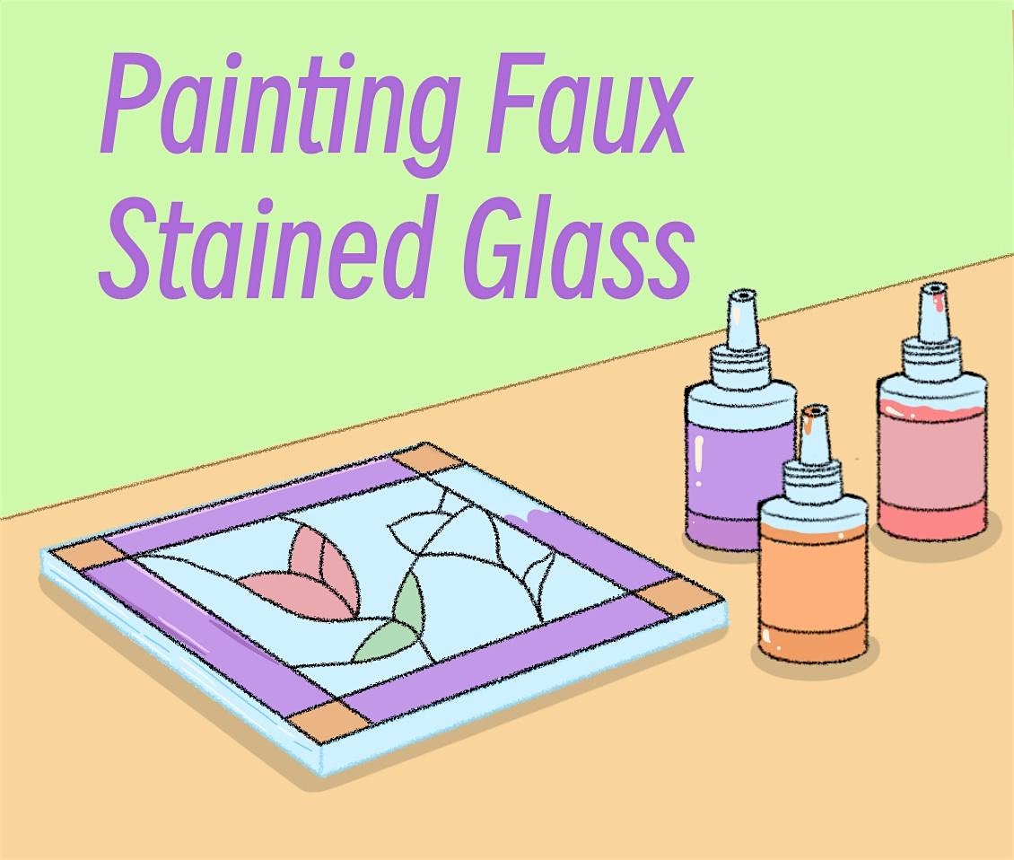 DIY Faux Stained Glass – Chicago, IL