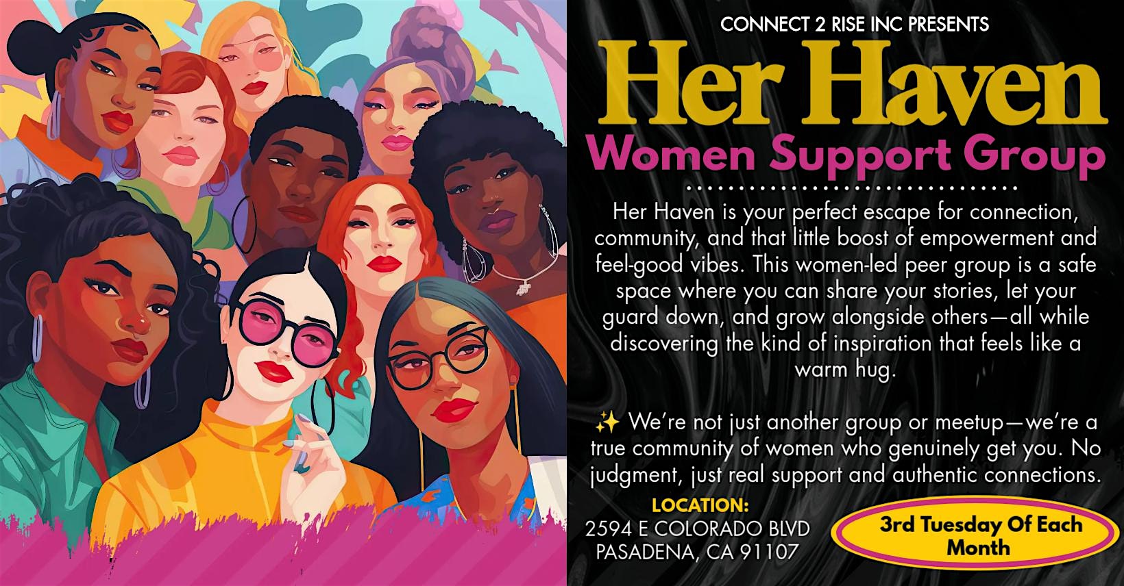 HER HAVEN: Sister Circle ~ Women Support Group Circle – Pasadena, CA