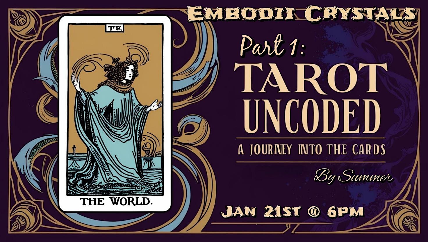 Tarot Uncoded: A Journey into the Cards – Richland Hills, TX