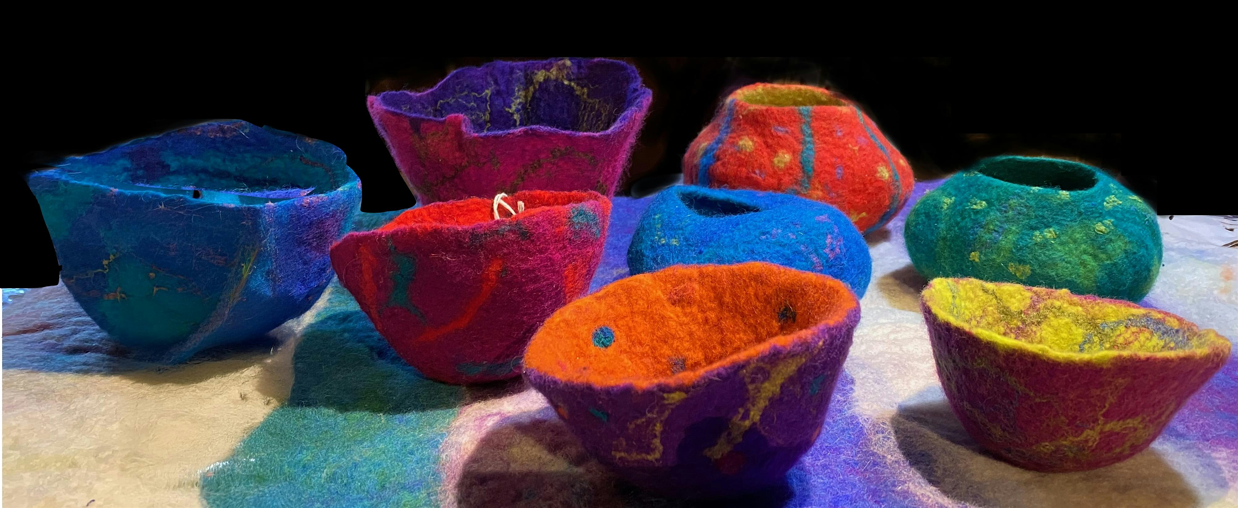 Art Classes@The Brewery: Create Felted Bowls – Malden, MA