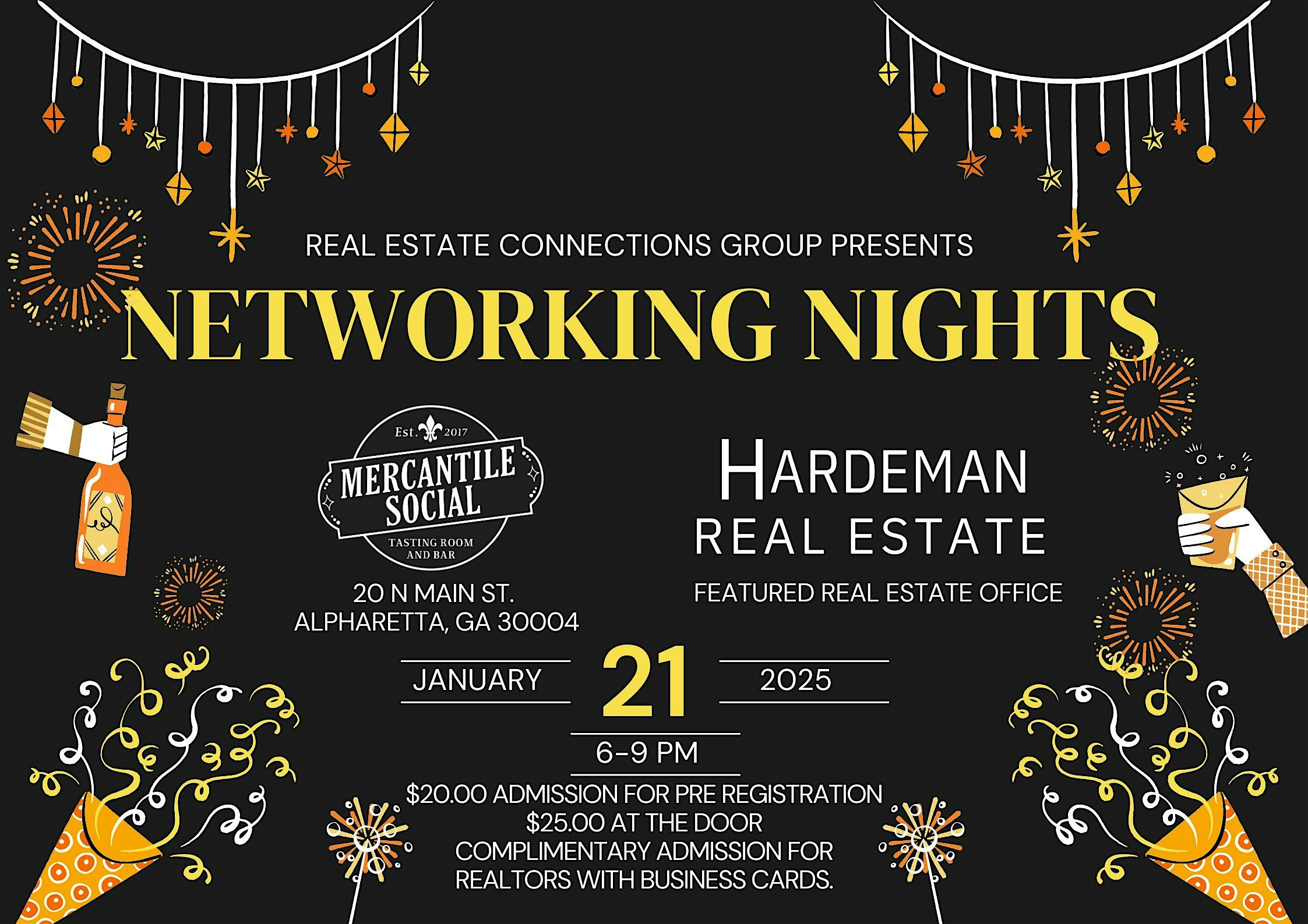 Real Estate Connections North Atlanta Jan 21, 2025 – Alpharetta, GA