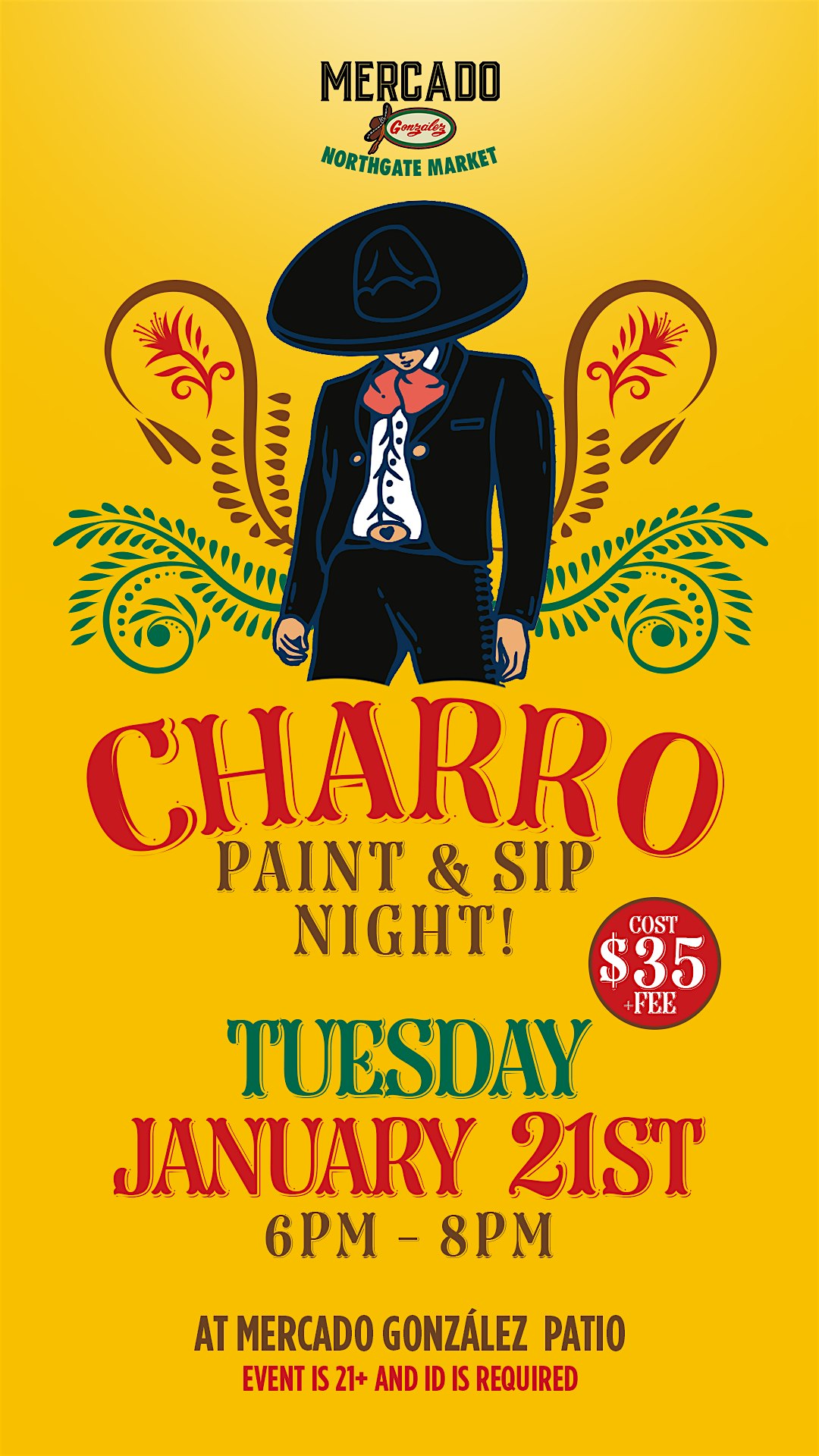 Charro & Ezcaramuza Paint & Sip! – Costa Mesa, CA