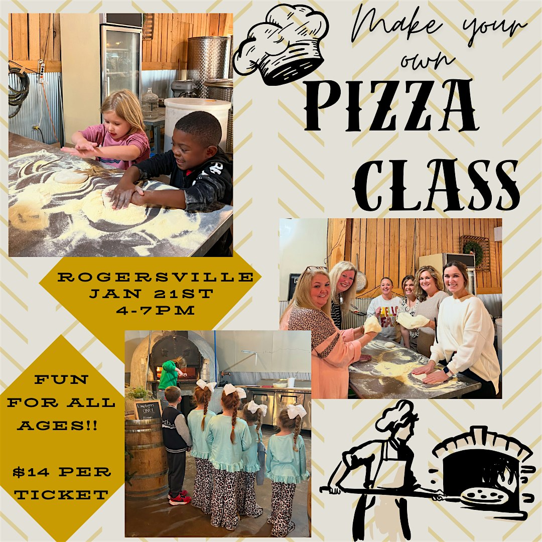 January build your own pizza class! – Rogersville, AL