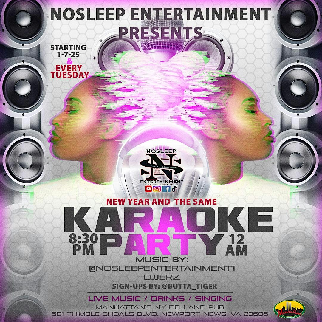 NoSleep Karaoke Party – Newport News, VA