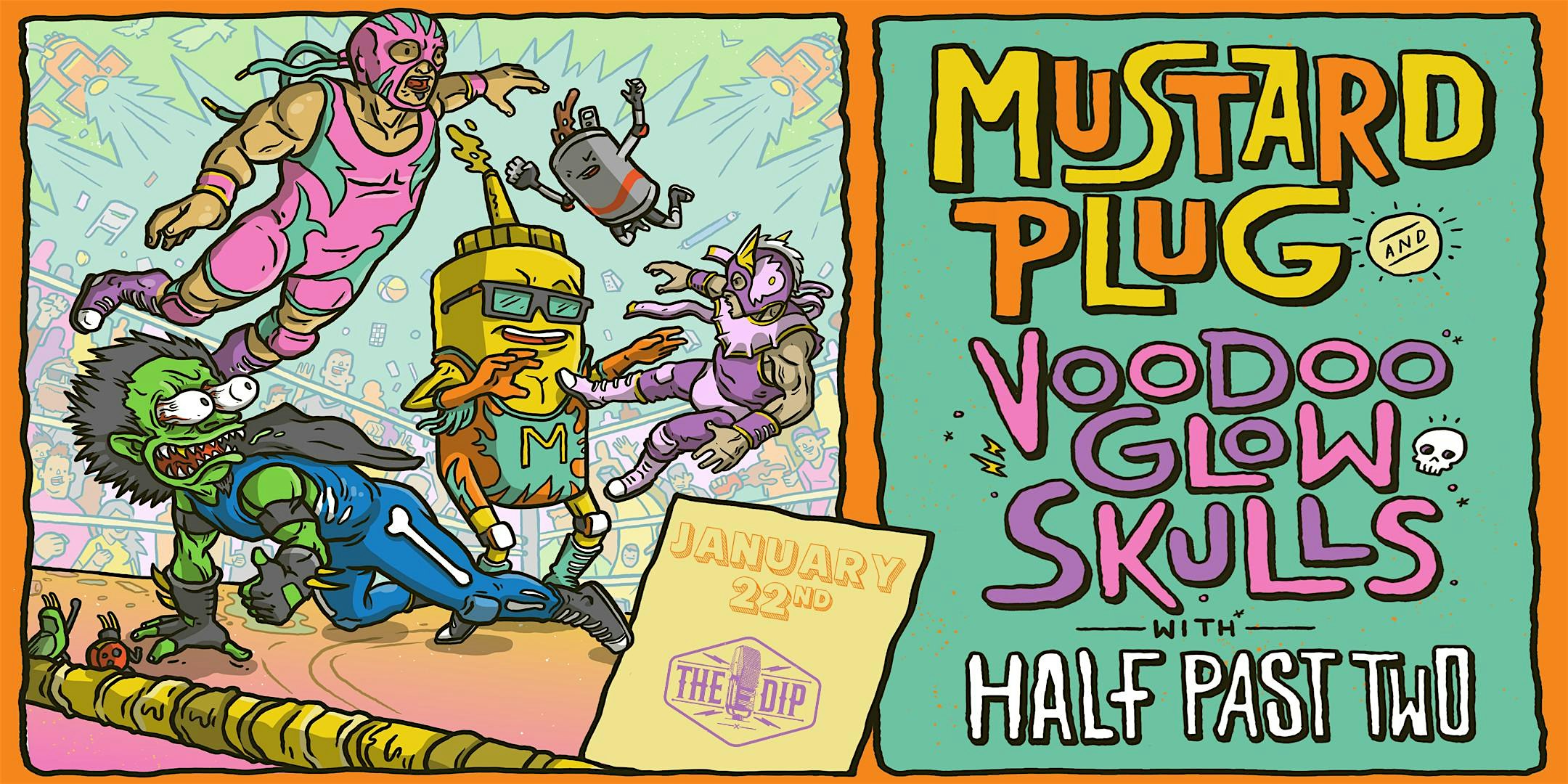 Voodoo Glow Skulls | Mustard Plug | Half Past Two – Redding, CA