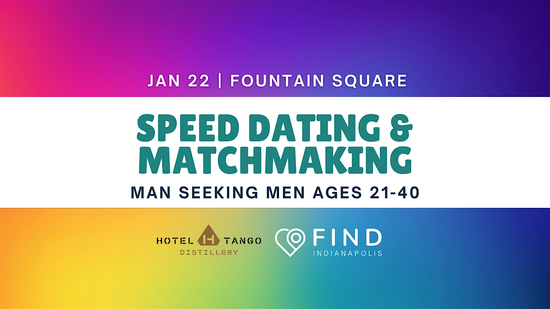 Speed Dating MAN Seeking MEN (Ages 21-40) in Fountain Square – Indianapolis, IN