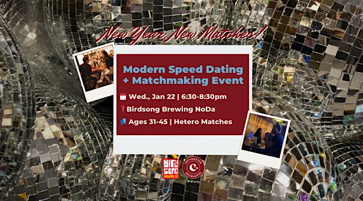 Speed Dating & Match Making | Hetero Matches | 31-45 – Charlotte, NC