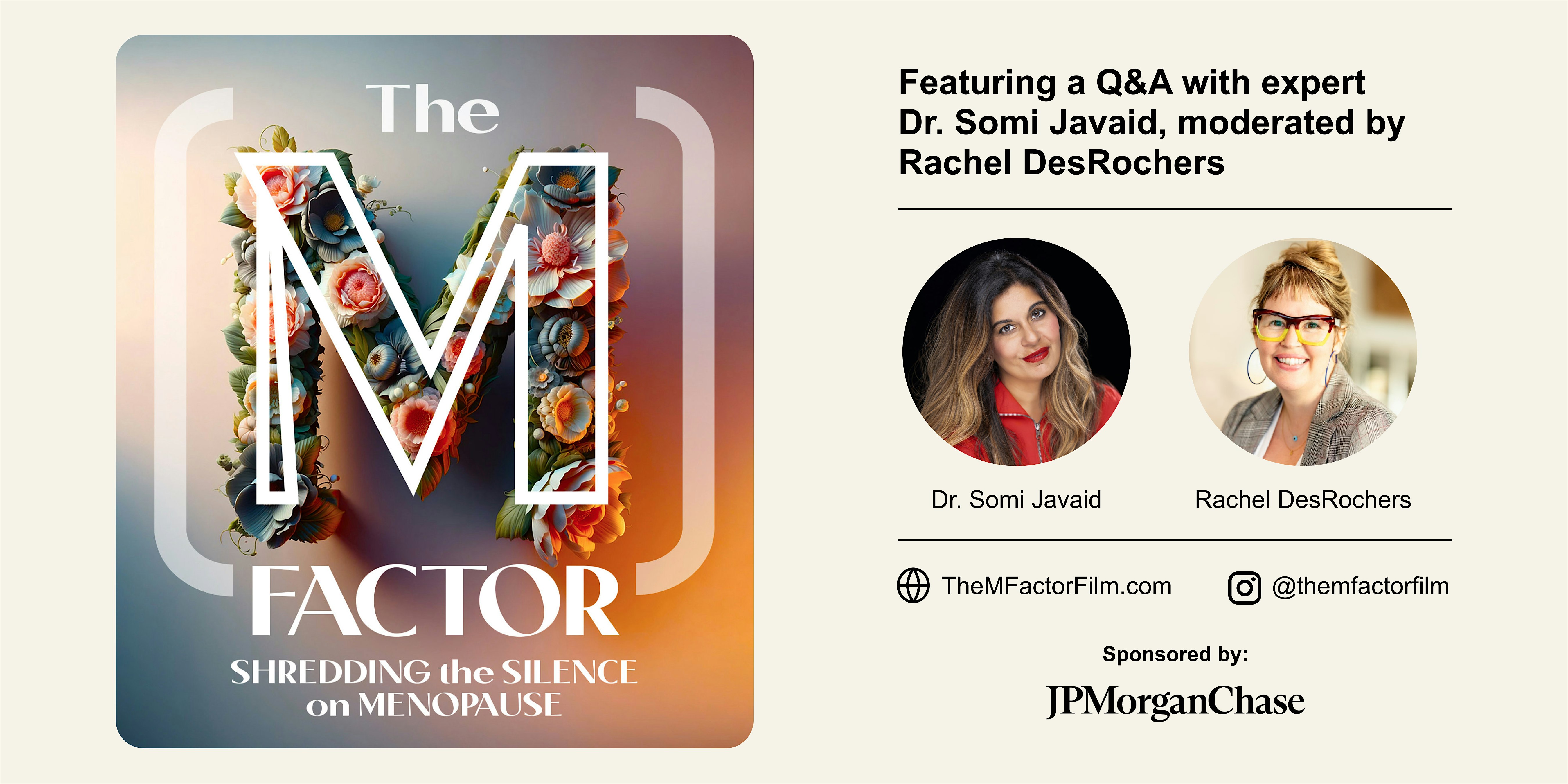 The (M) Factor Film Screening Hosted by Dr. Somi Javaid – Cincinnati, OH