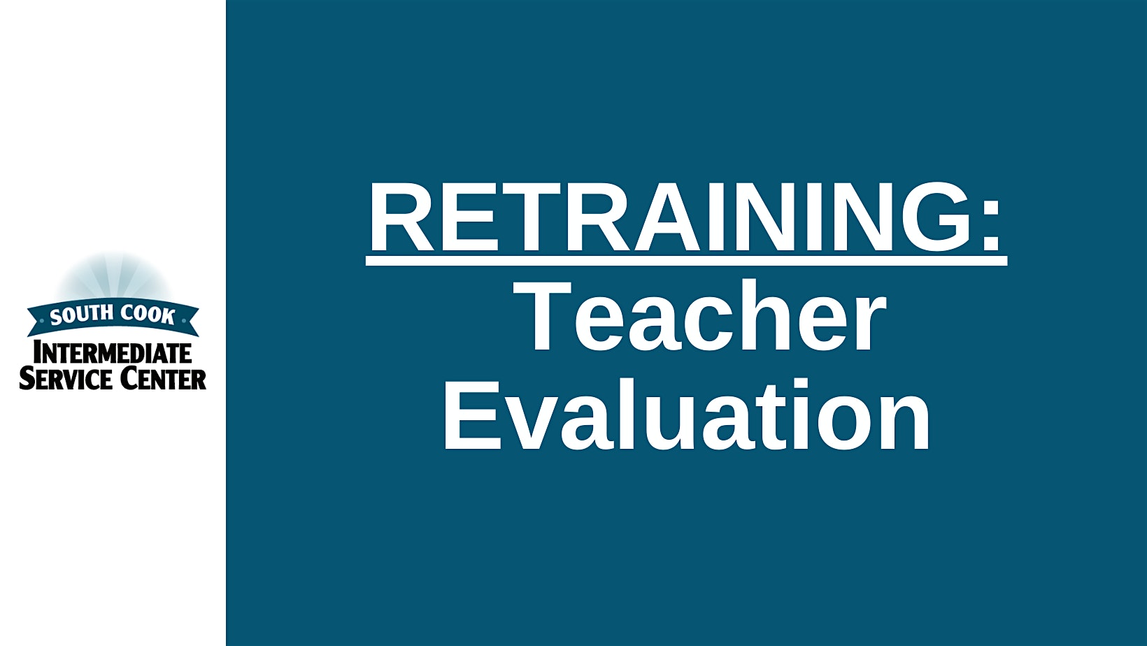 AA#1451: Teacher Evaluator Competency Skill Building for T…(07842) – Chicago Heights, IL