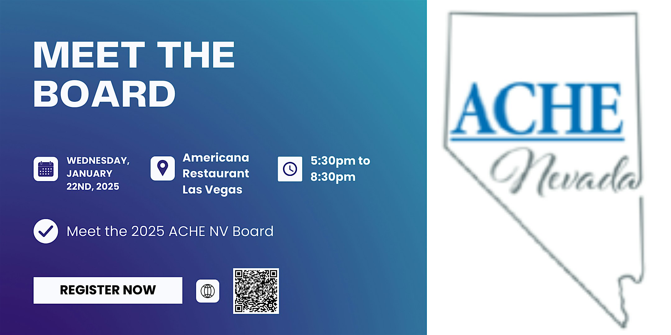 ACHE-101 & Meet the Nevada Chapter Board – Las Vegas, NV