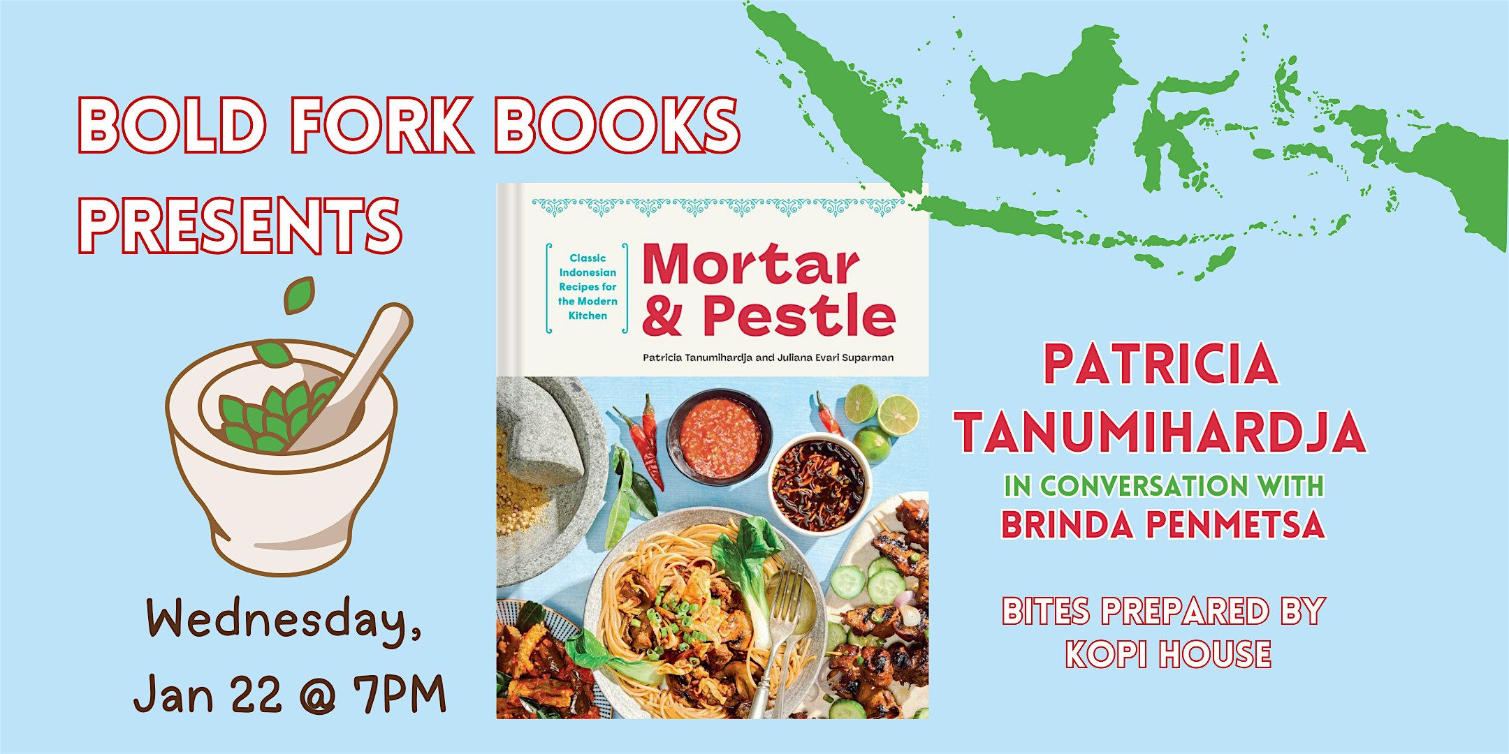 An Evening with Pat Tanumihardja Celebrating Mortar and Pestle – Washington, DC