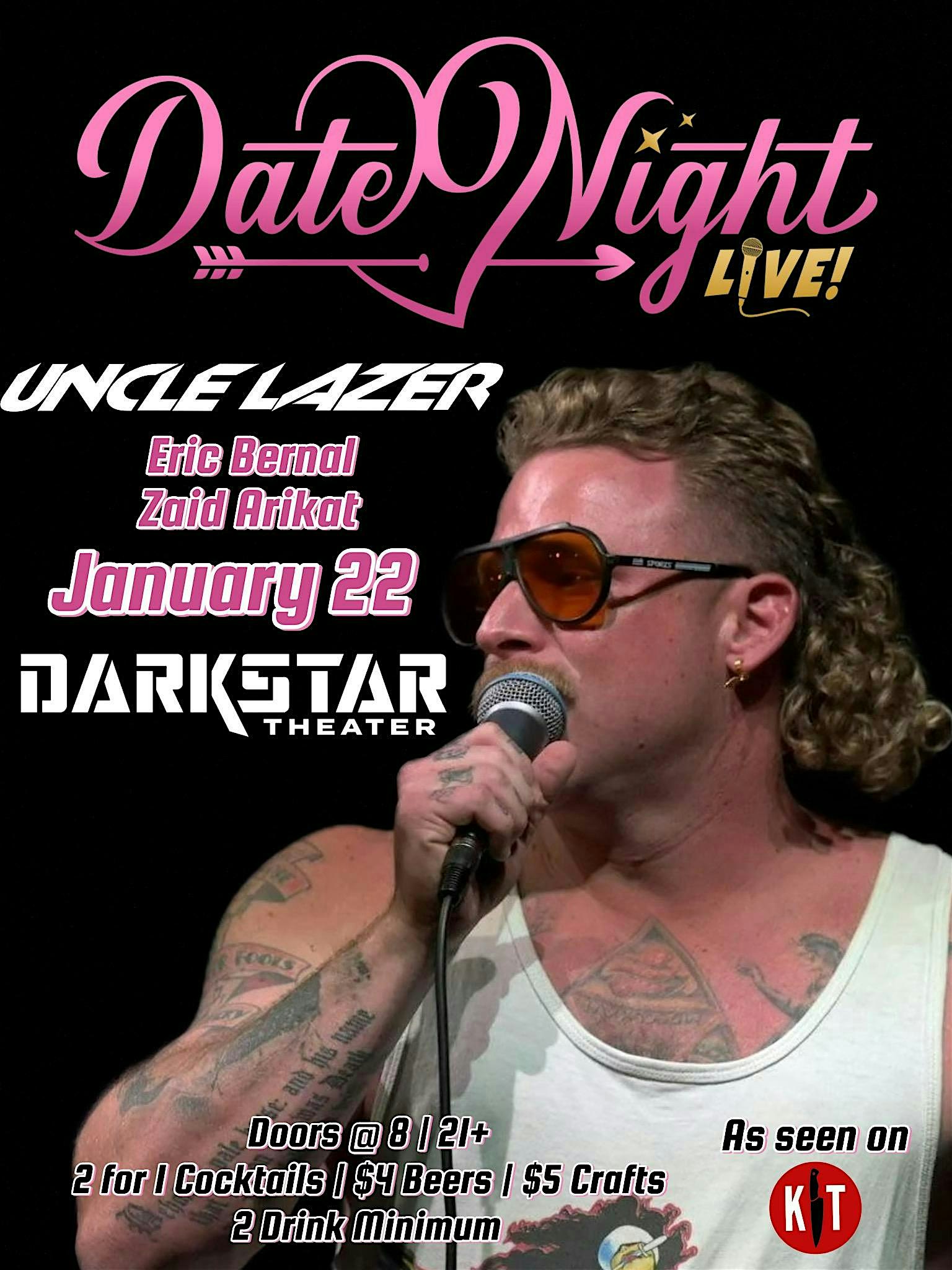 Date Night Live! With Special Guests: Uncle Lazer + Eric Bernal – Tempe, AZ