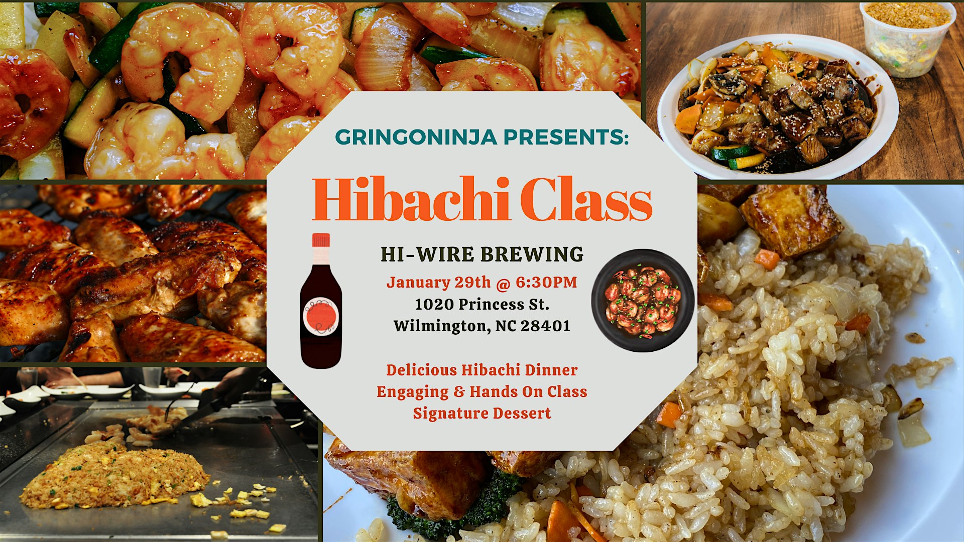 Hibachi Class – Wilmington, NC