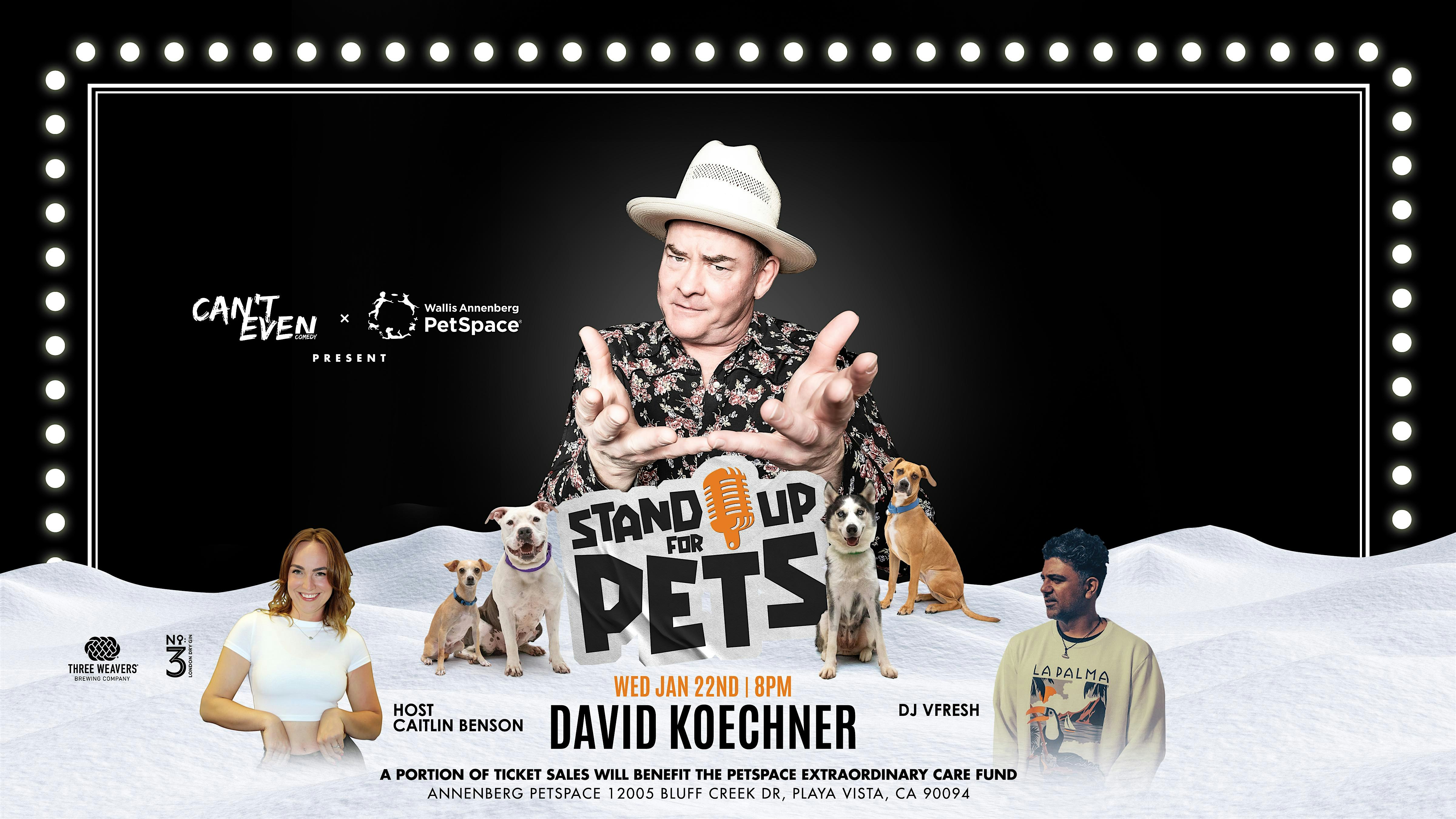 Stand Up For Pets Comedy Show @ Annenberg PetSpace – Los Angeles, CA