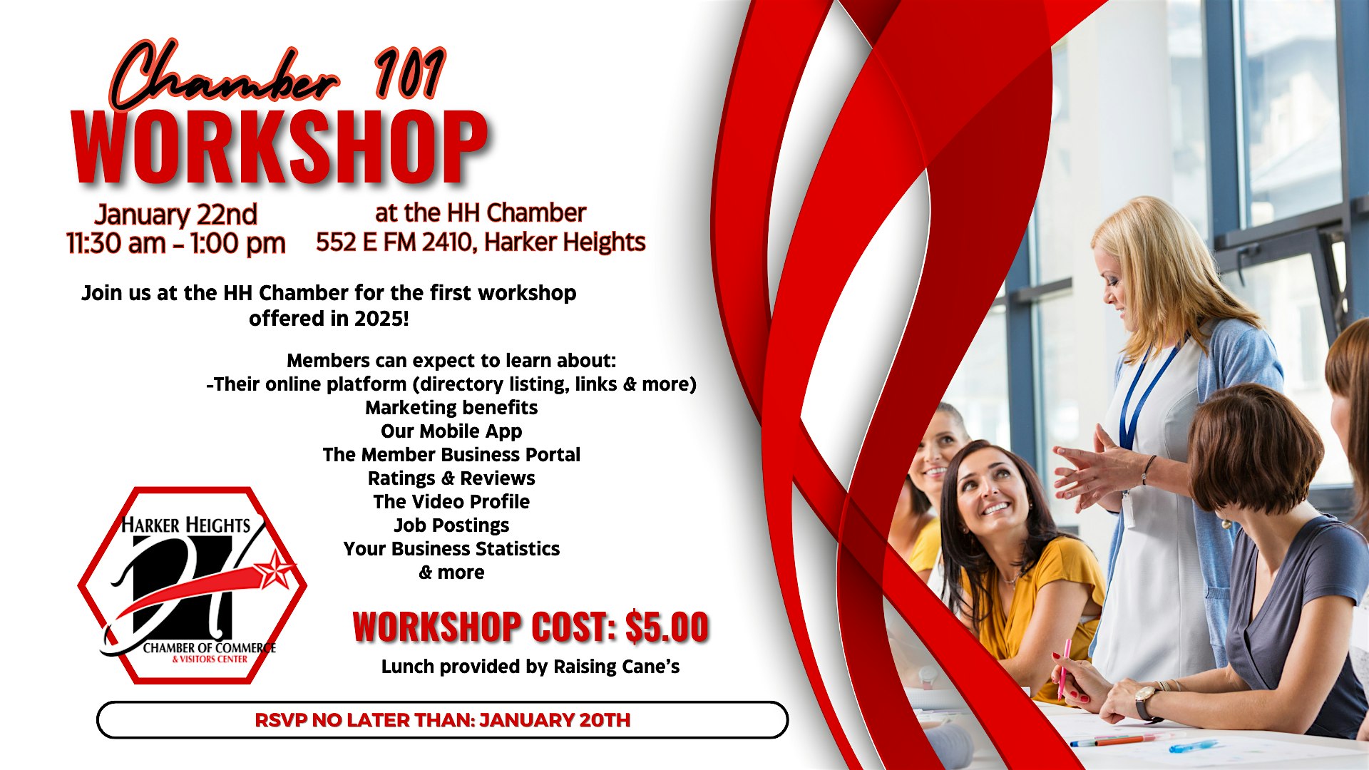 Chamber 101 Workshop – Harker Heights, TX