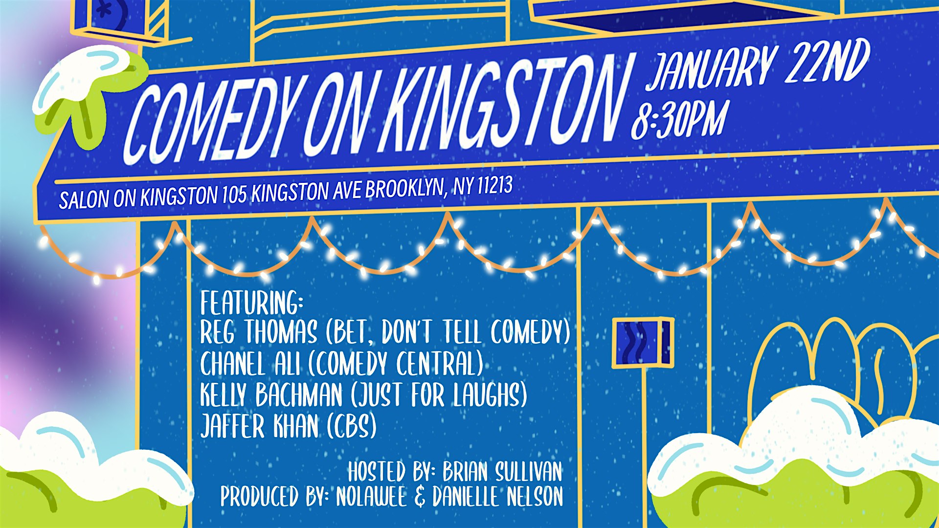 Comedy On Kingston (Stand-Up Comedy in Crown Heights, Brooklyn) – Brooklyn, NY