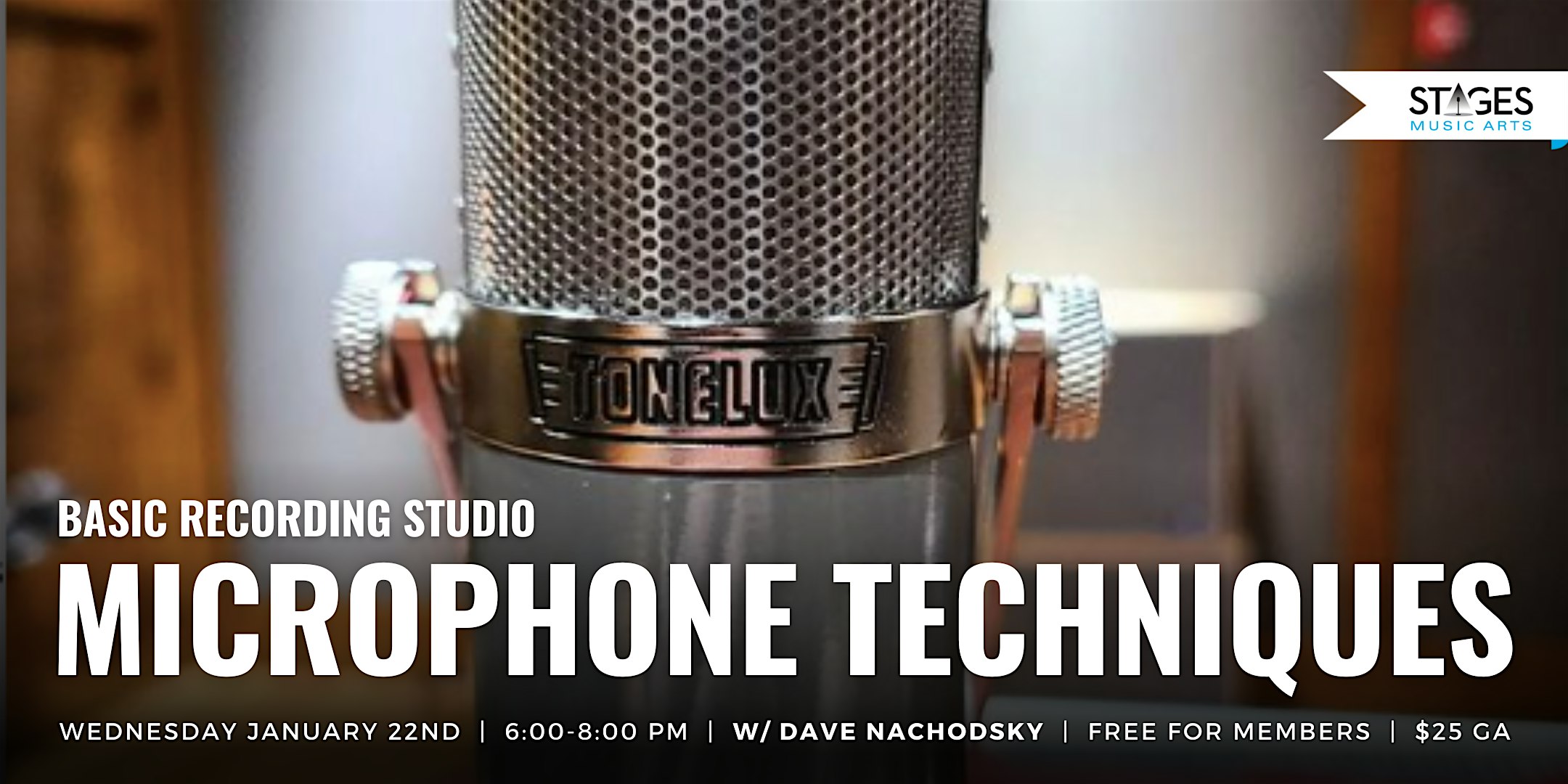 Basic Recording Studio Microphone Techniques – Cockeysville, MD