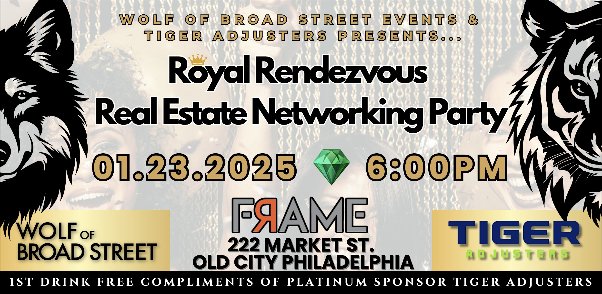 WOBS Royal Rendezvous Real Estate Networking Party 2025 – Philadelphia, PA