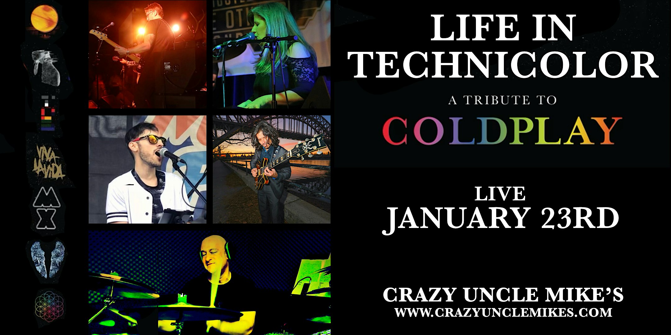 Life In Technicolor: A Coldplay Tribute – Boca Raton, FL