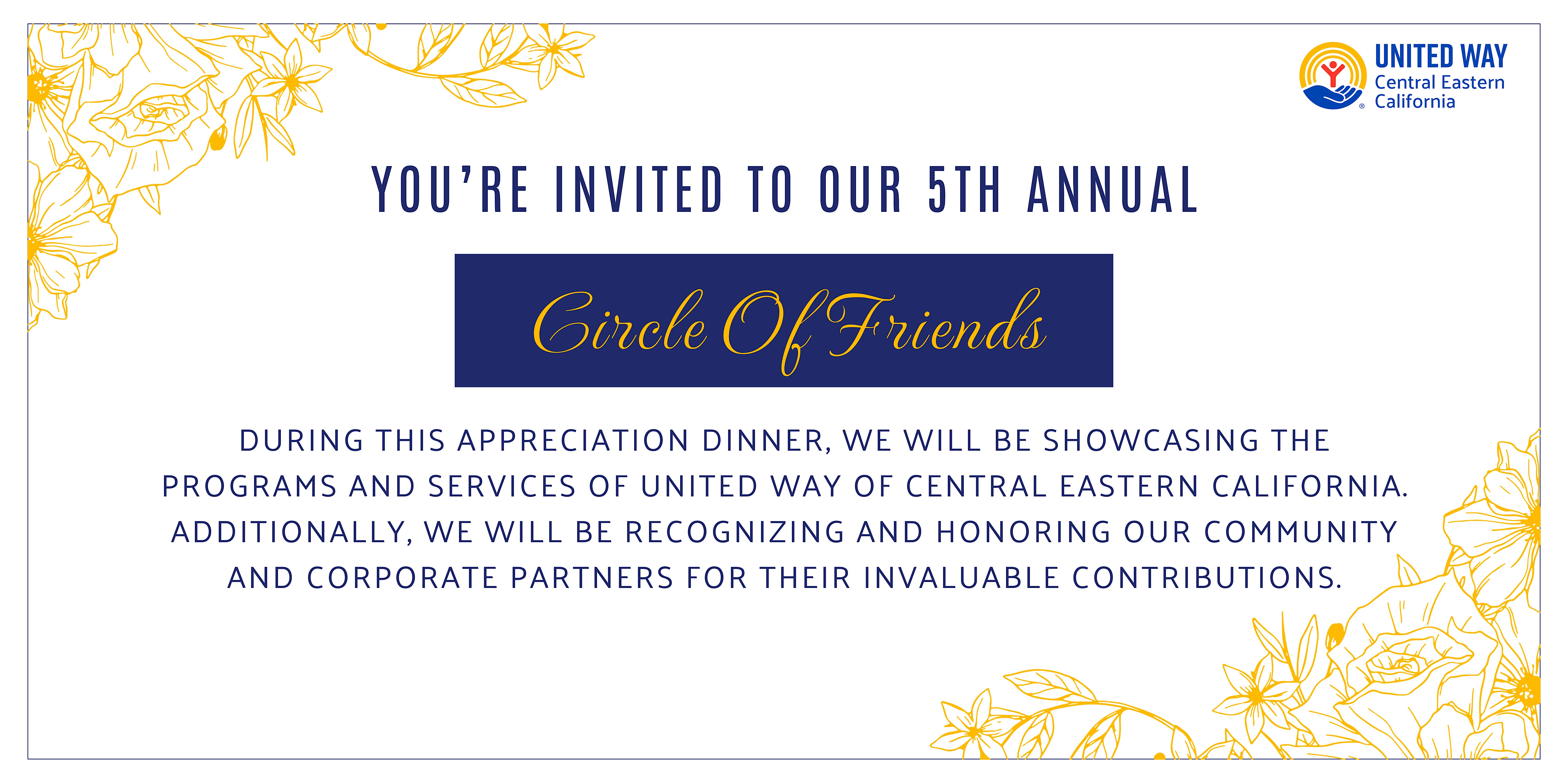 5th Annual Circle of Friends Celebration – Bakersfield, CA