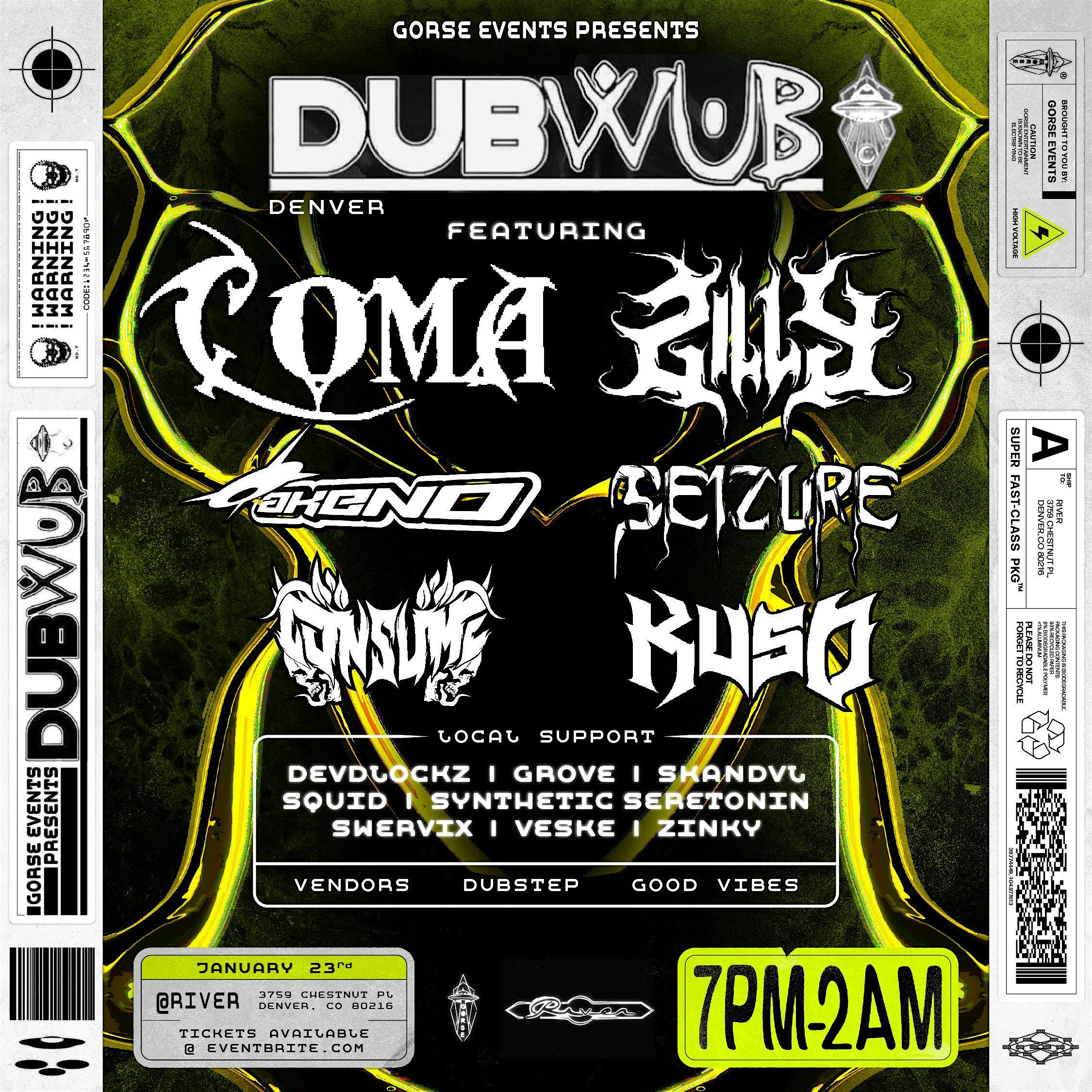 DUB WUB DENVER RIDDIM GANG EDITION – Denver, CO