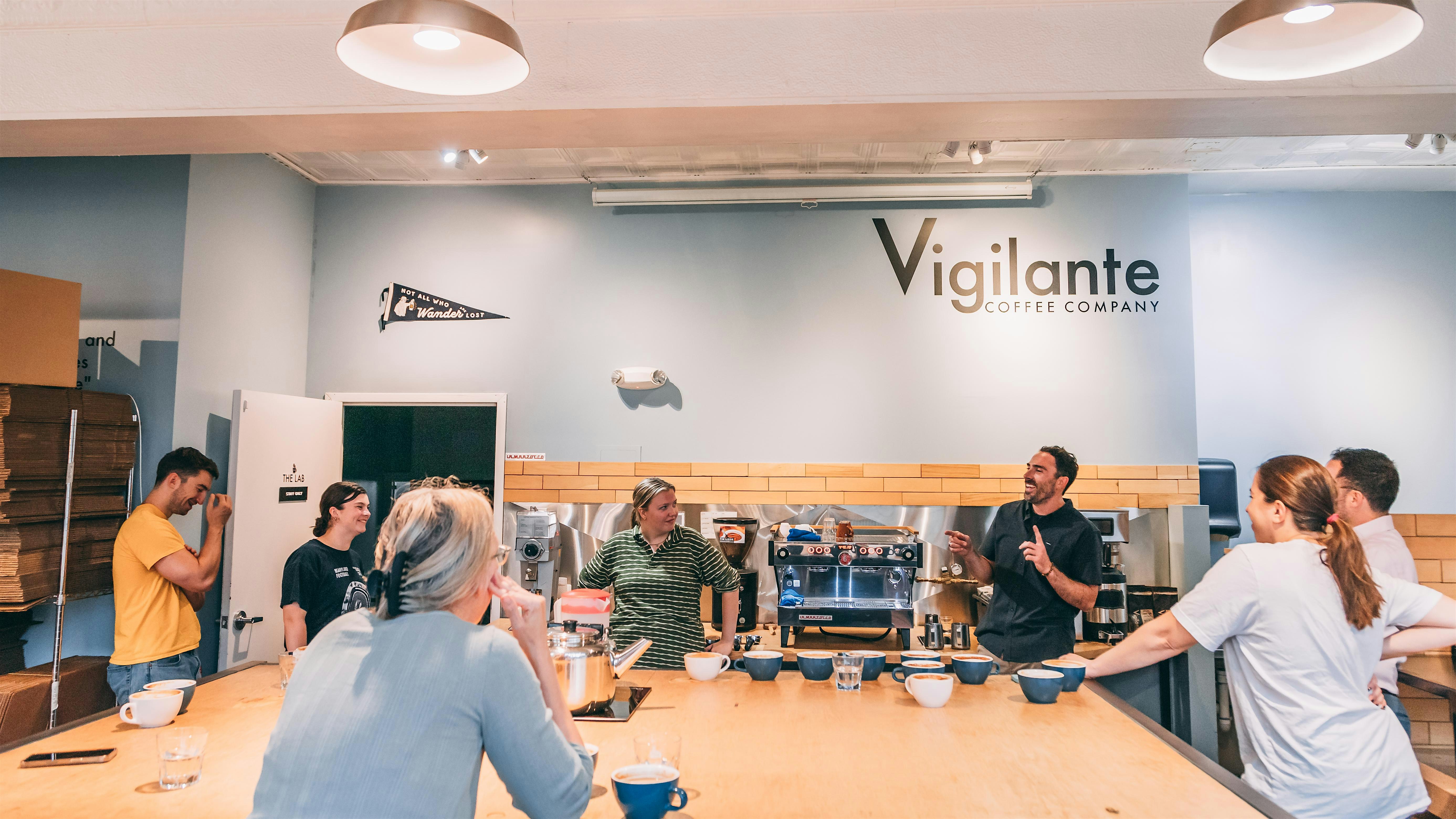 Latte Art Class at the Vigilante Vista Cafe! – Vista, CA