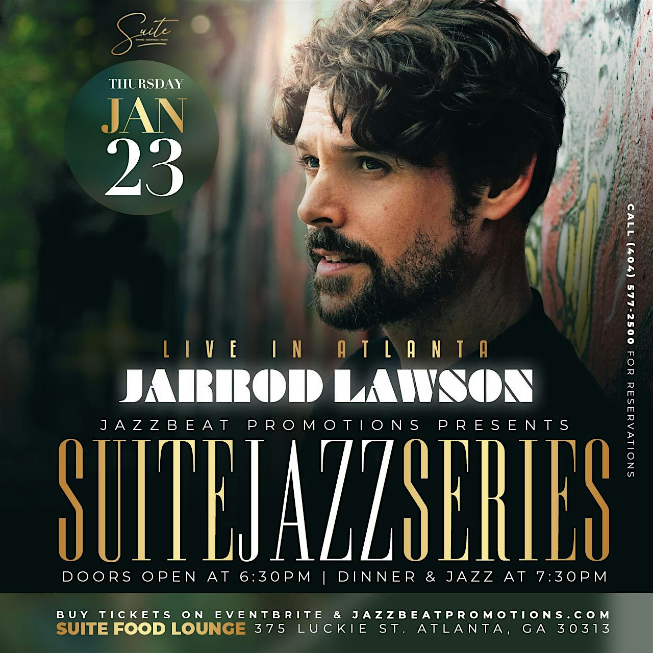 Jarrod lawson Live at Suite – Atlanta, GA