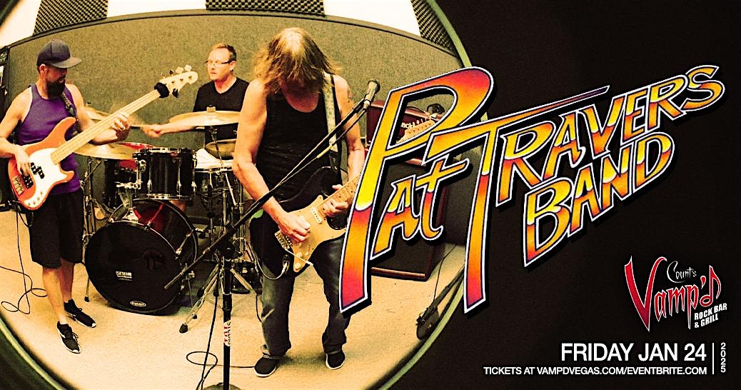 Pat Travers live at Vamp’d ! – Las Vegas, NV