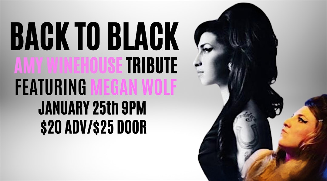 Back to Black Amy Winehouse Tribute – Cambridge, MA