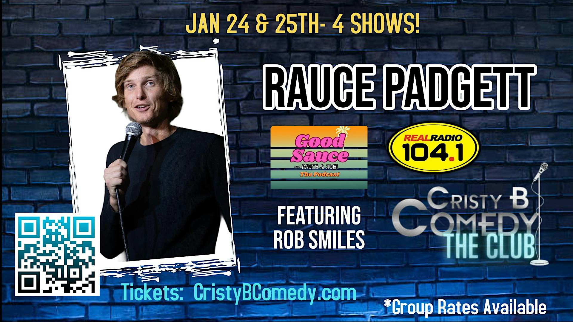 Friday night Comedy with RAUCE PADGETT-LATE Show – Palm Coast, FL