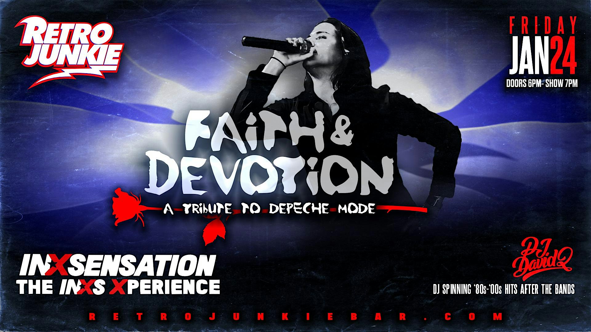 FAITH & DEVOTION (Depeche Mode Tribute) + INXSENSATION (INXS Tribute) – Walnut Creek, CA