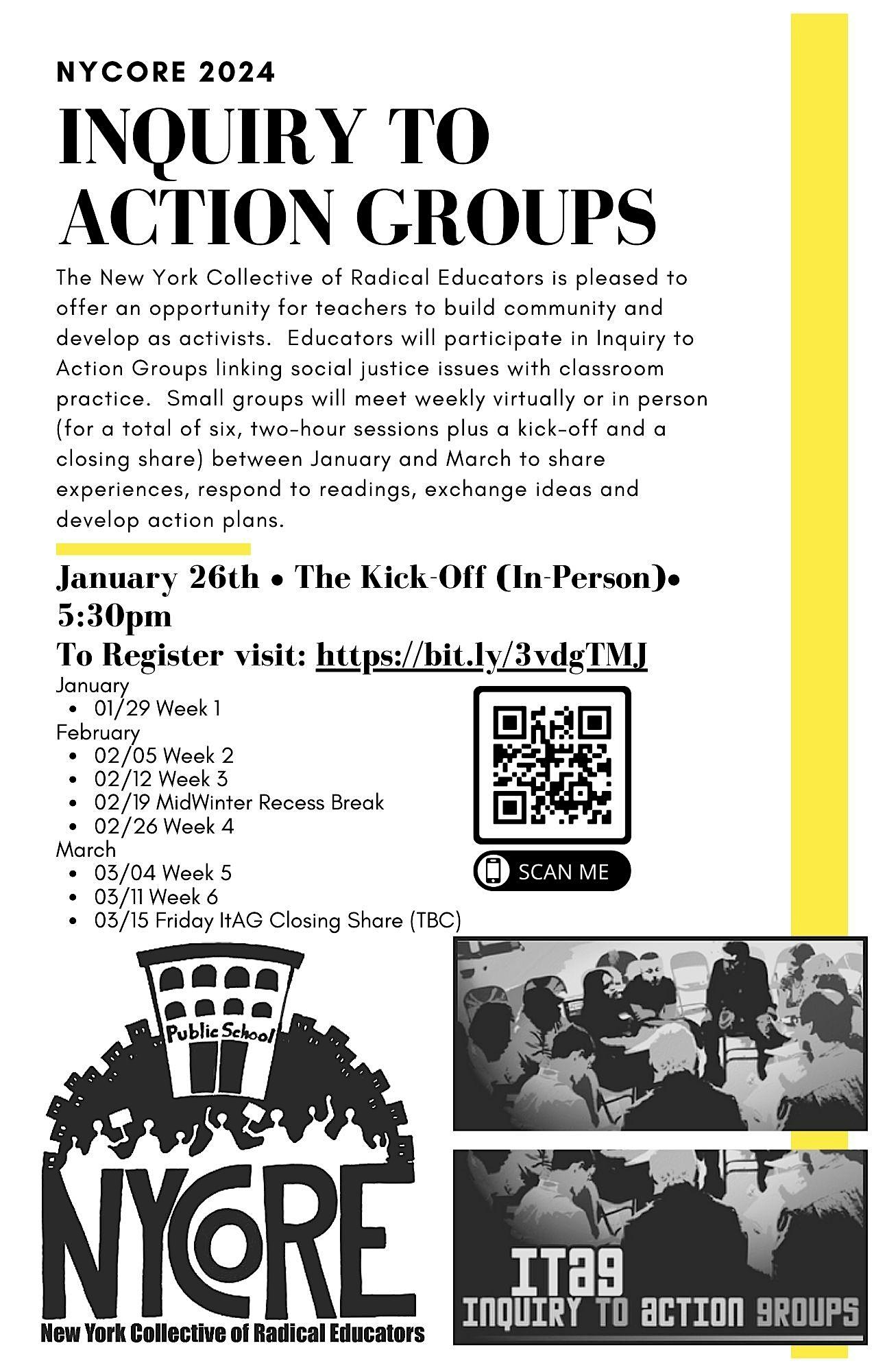 NYCoRE ItAGs 2025 Registration – New York, NY