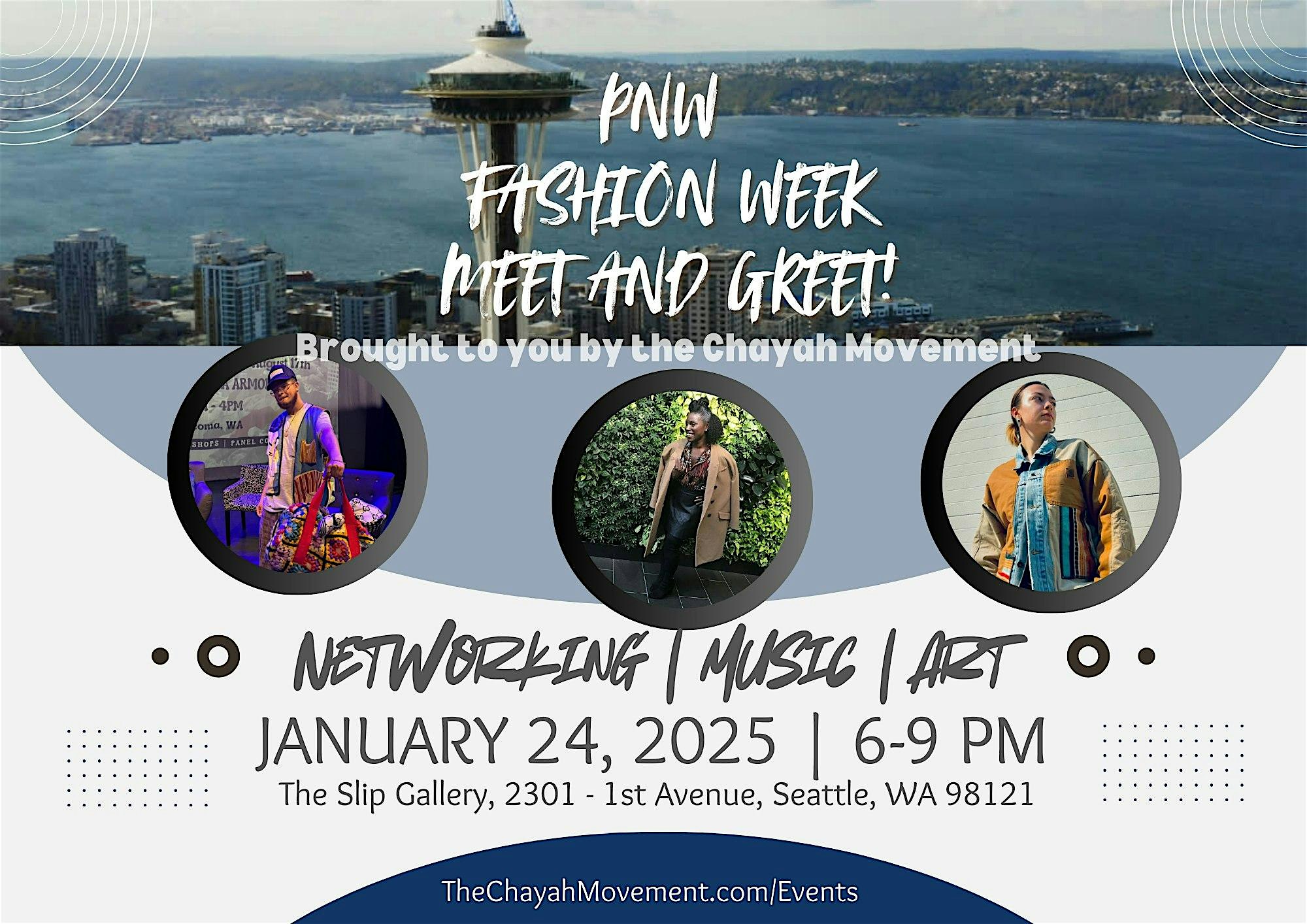 PNW Fashion Week – Kick Off Meet and Greet – Seattle, WA