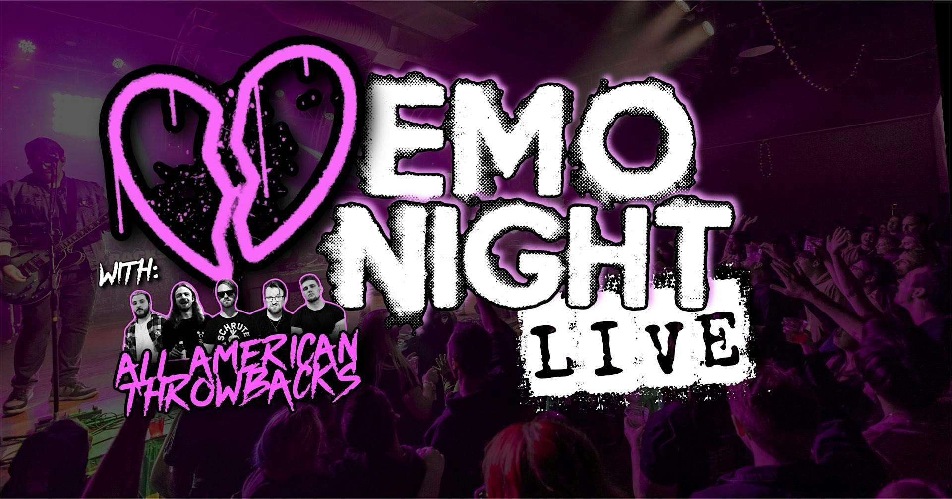 Emo Night LIVE w/ All American Throwbacks @ The Venue | Angola, IN – Angola, IN