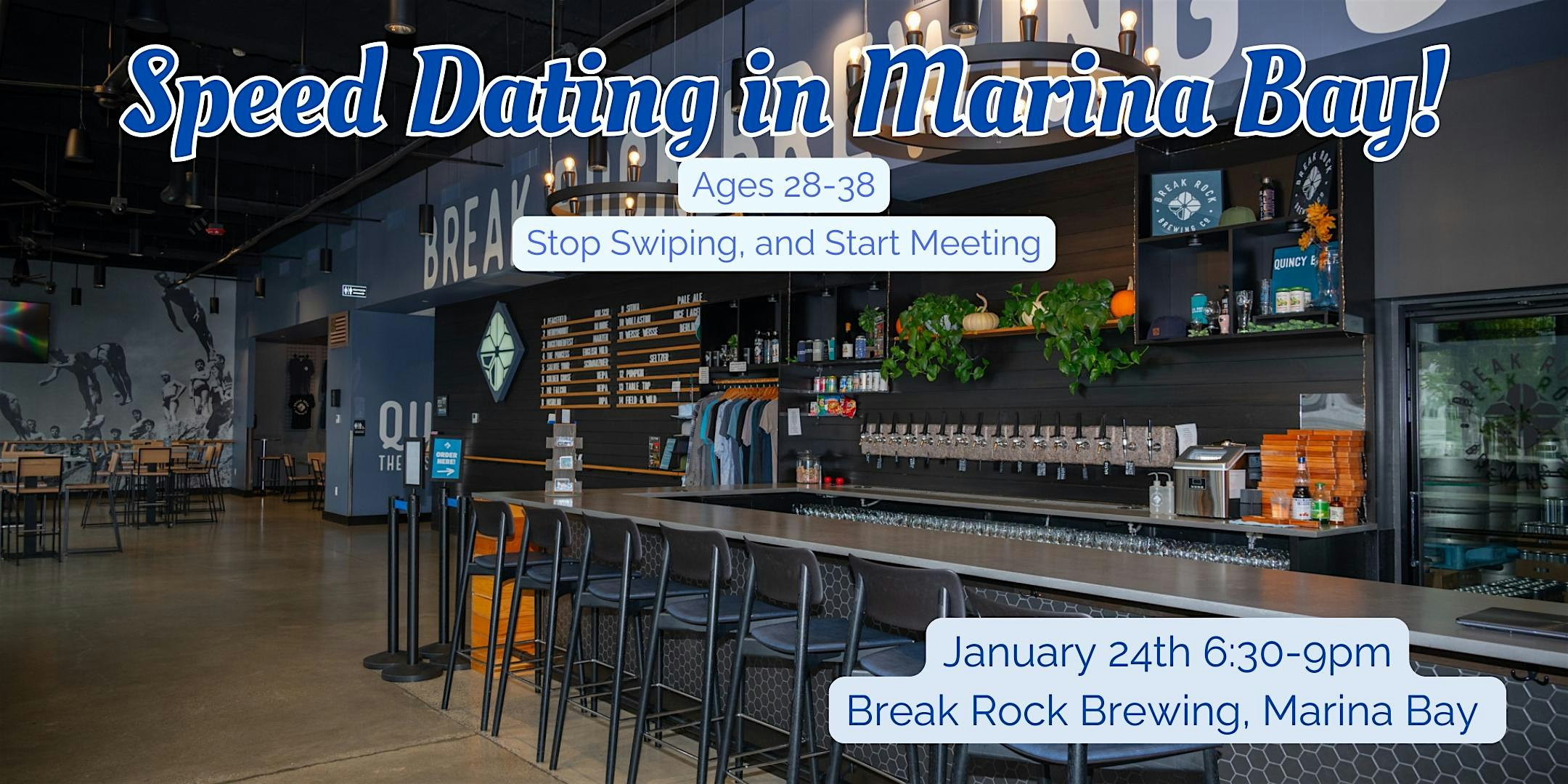 Speed Dating in Quincy! Ages 28-38 ( 1 Drink Included) – Quincy, MA