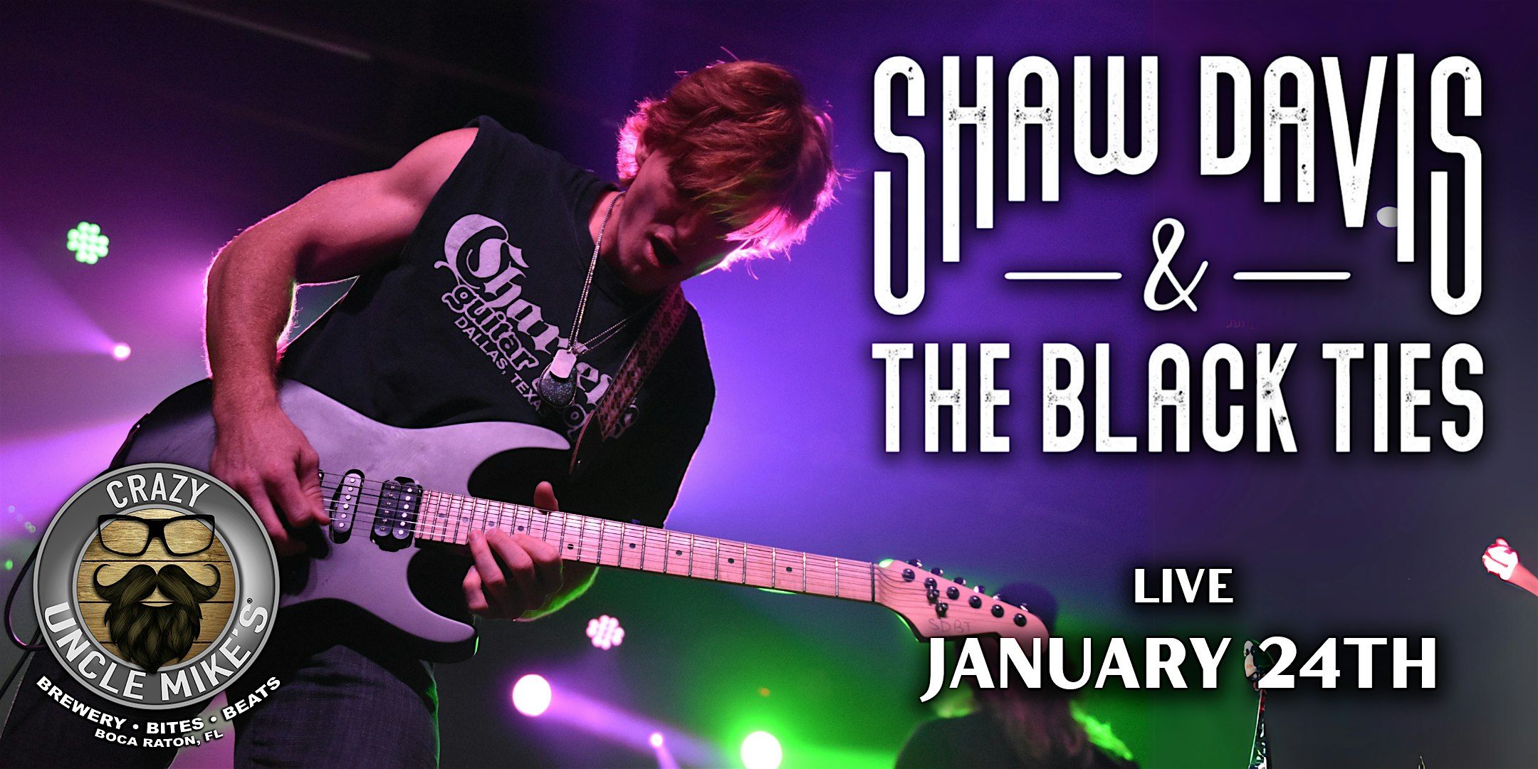 Shaw Davis & The Black Ties – Boca Raton, FL