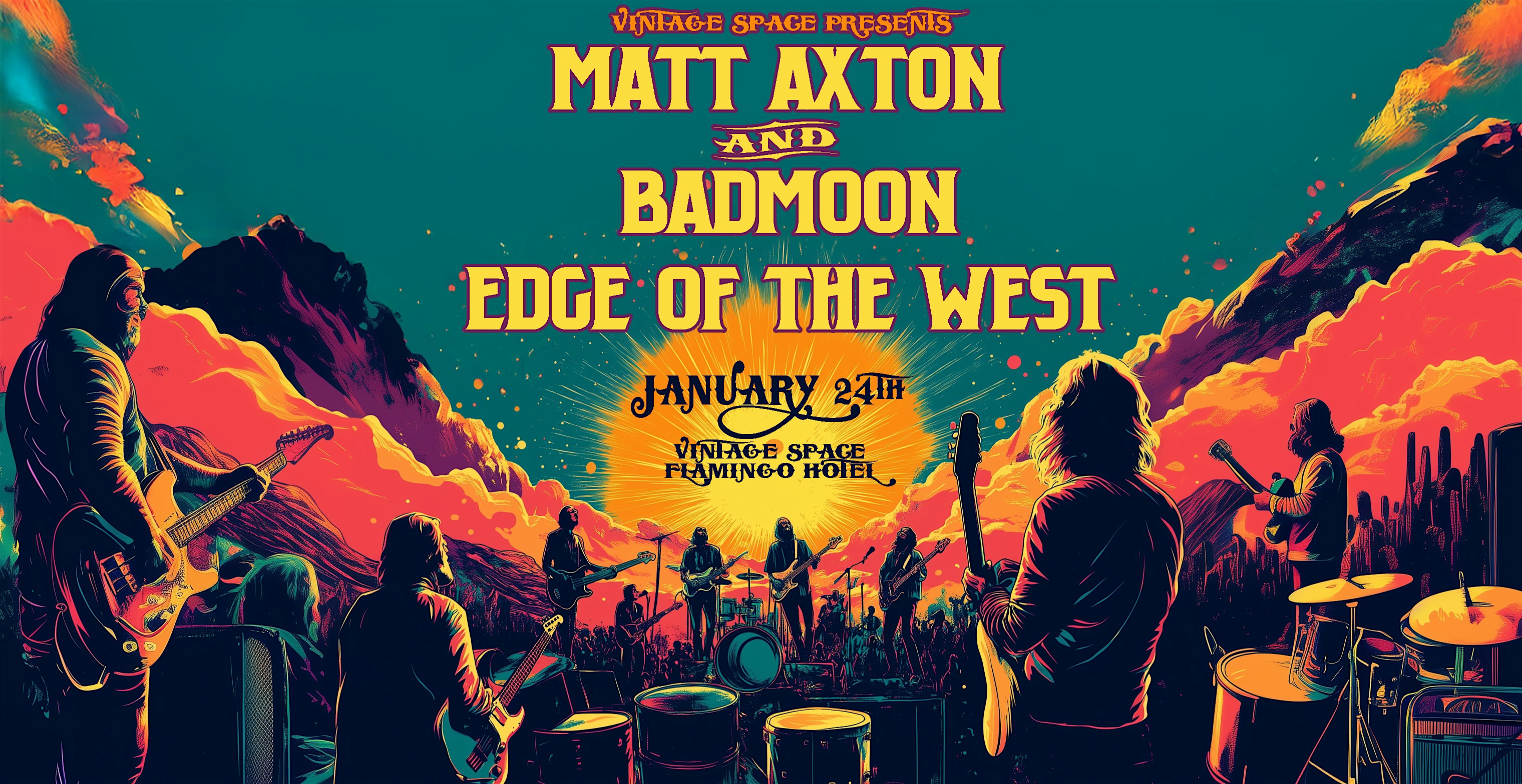 Matt Axton & Badmoon + Edge Of The West – Santa Rosa, CA