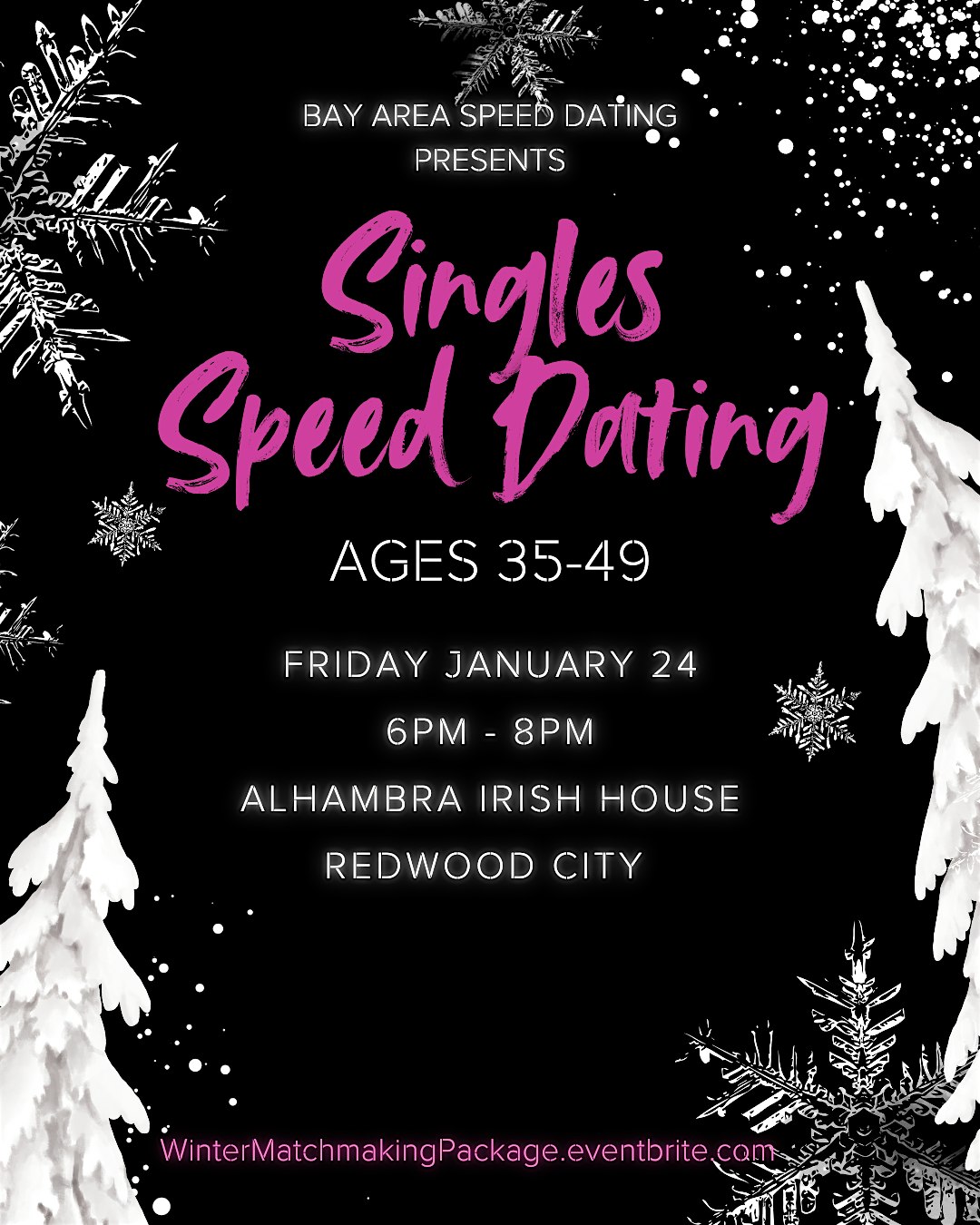 Singles Speed Dating I Ages 35-49 – Redwood City, CA