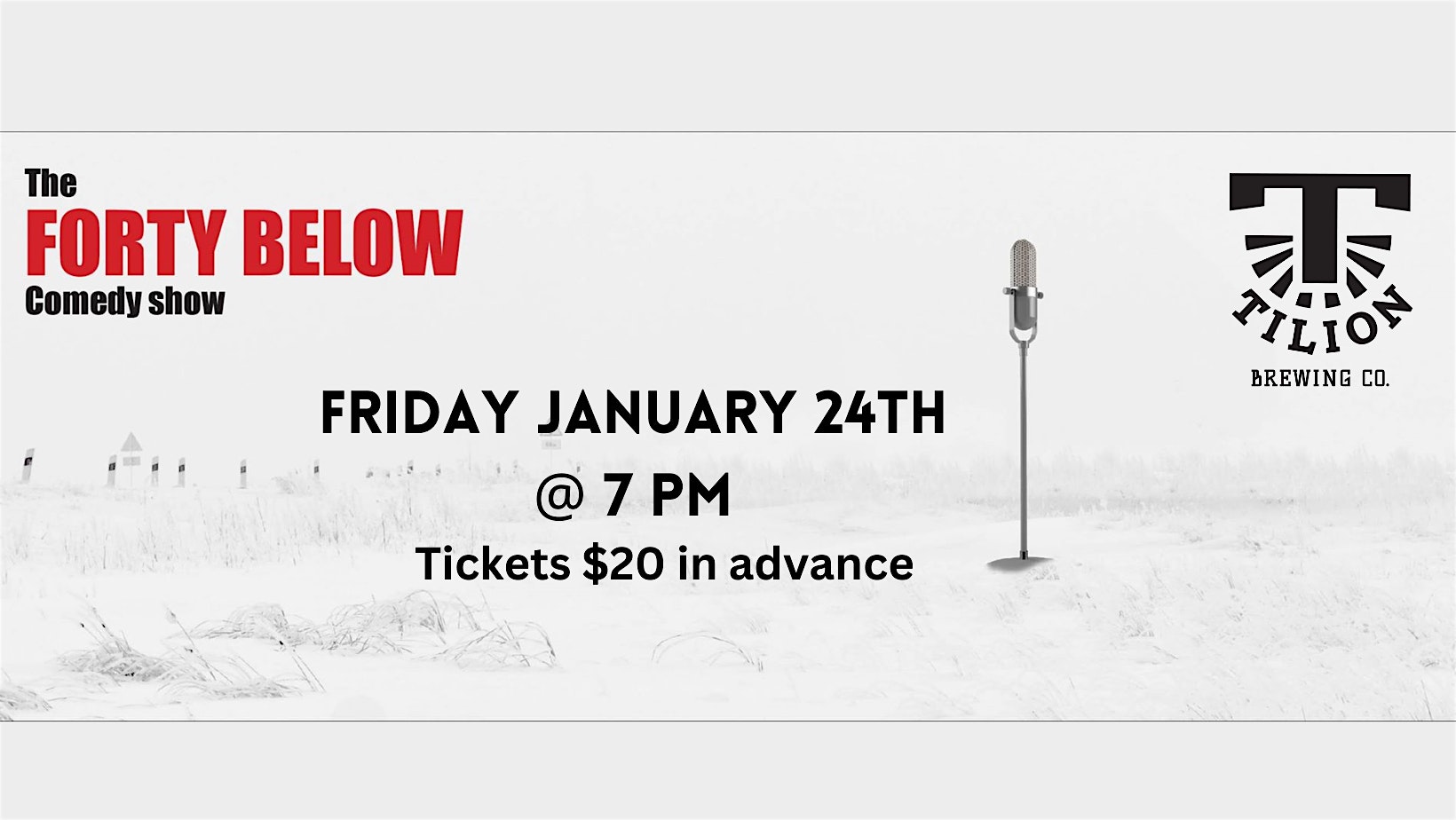 The 40 Below Comedy Show – Cannon Falls, MN