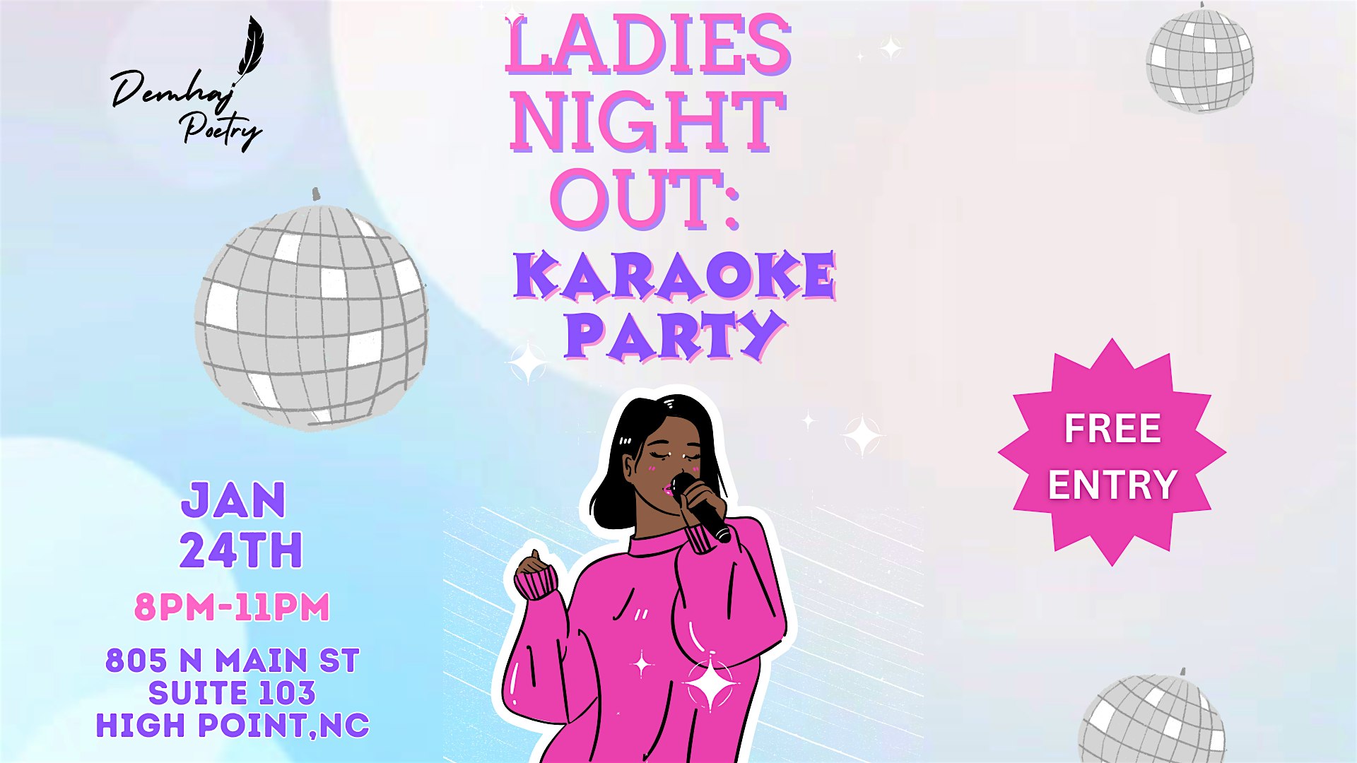 Ladies Night Out : Karaoke Party! – High Point, NC