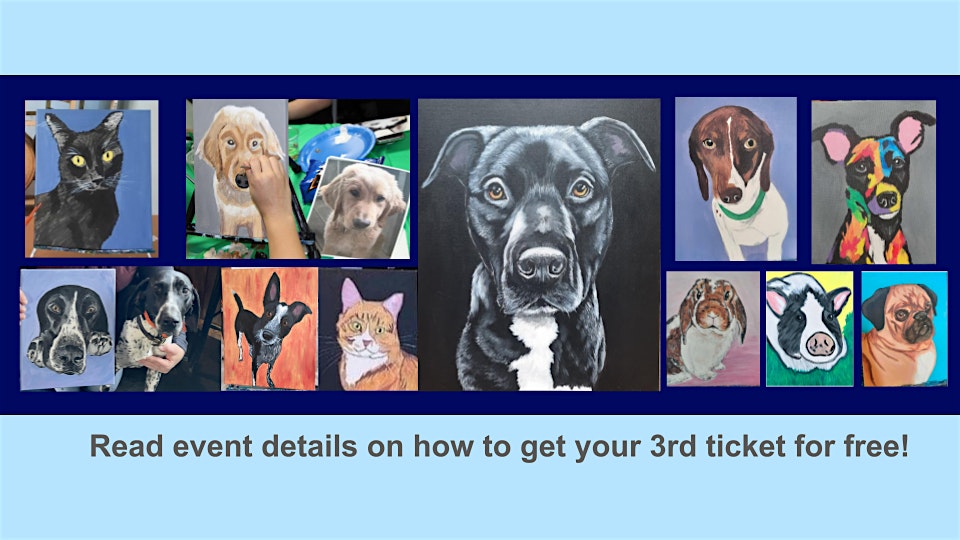 Paint your pet @ Daniels Vineyard (buy 2 tickets and get a 3rd free!) – McCordsville, IN