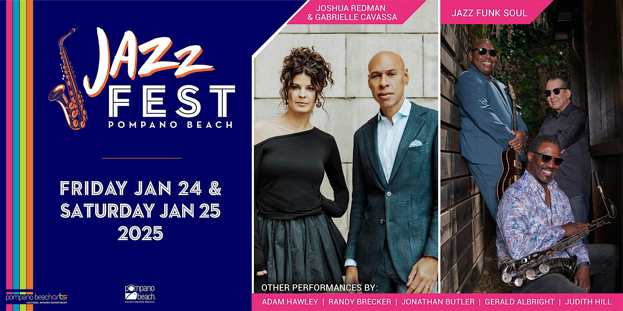 Jazz Fest Pompano Beach 2025 – Pompano Beach, FL