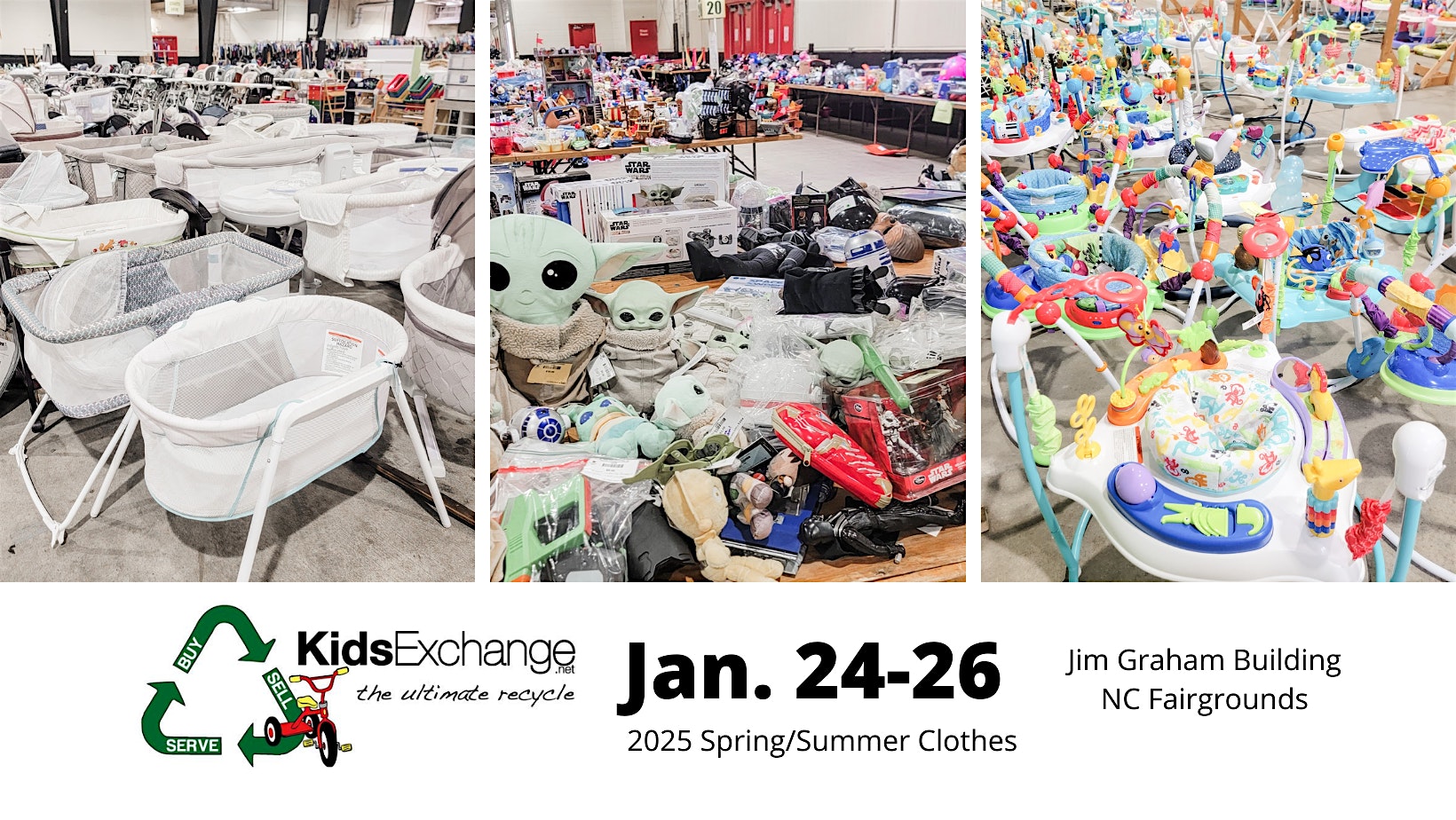 KX Kids Consignment Sale January 2025 – FREE admission! – Raleigh, NC