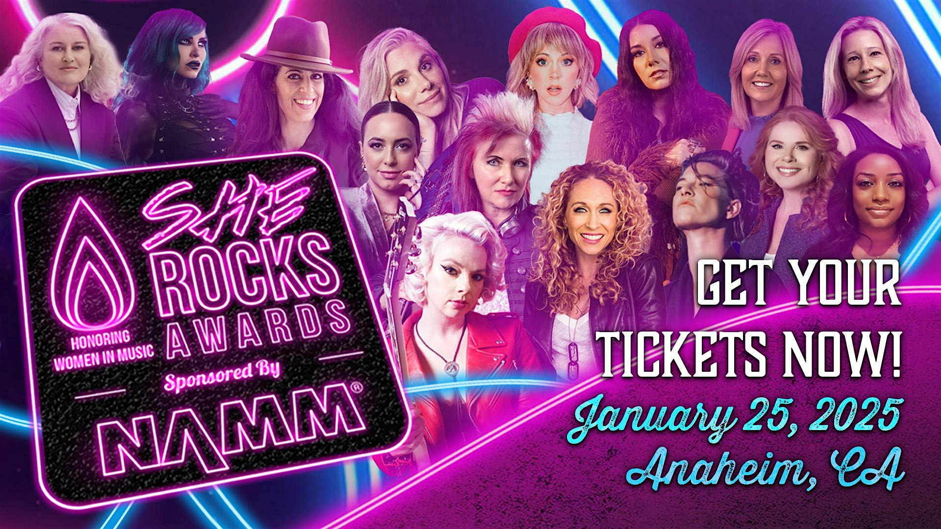 2025 She Rocks Awards – Anaheim, CA