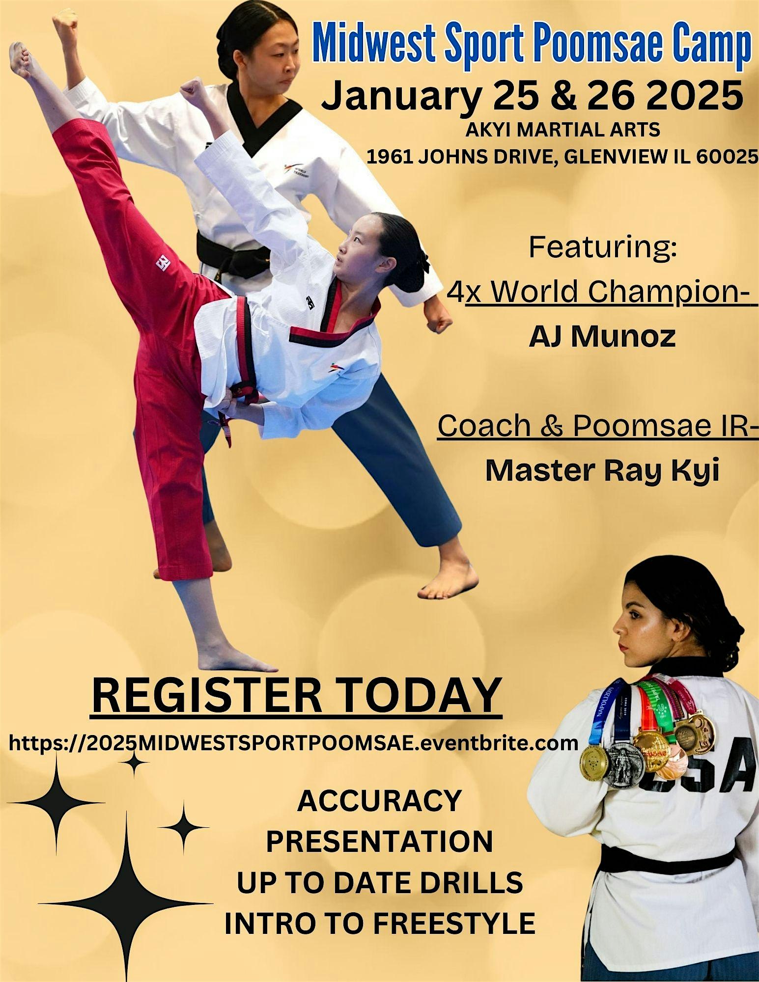 2025 Midwest Sport Poomsae Camp – Glenview, IL