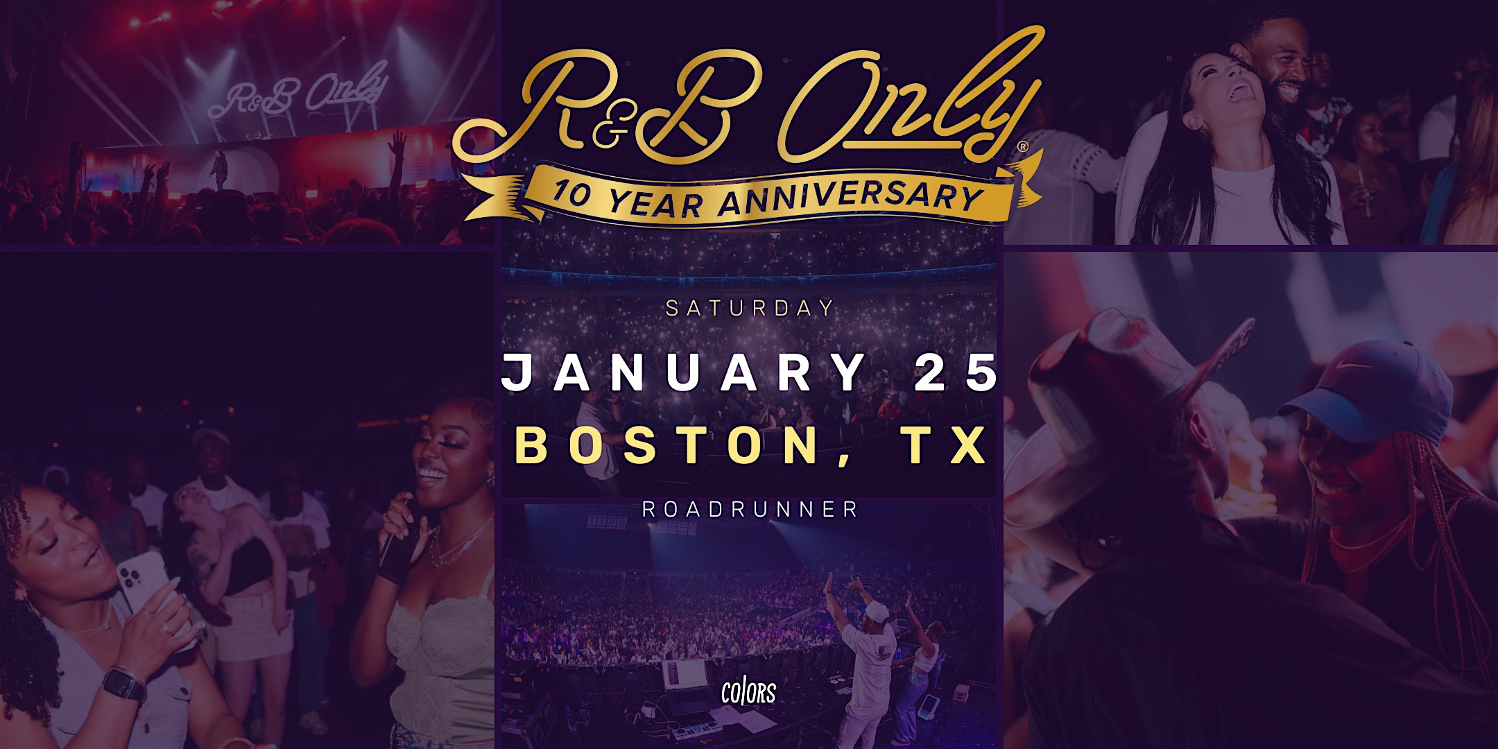 R&B ONLY LIVE – Boston, MA (10 Year Anniversary) – Boston, MA