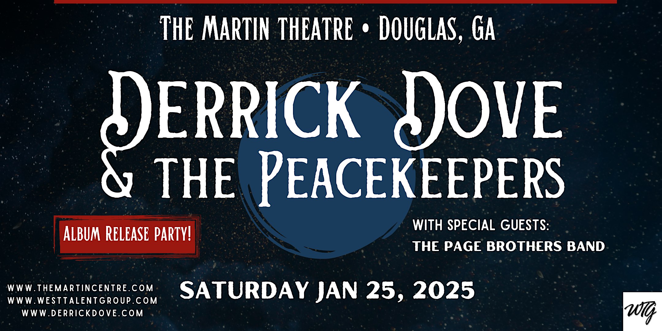 Derrick Dove & The Peacekeepers Album Release Party – Douglas, GA