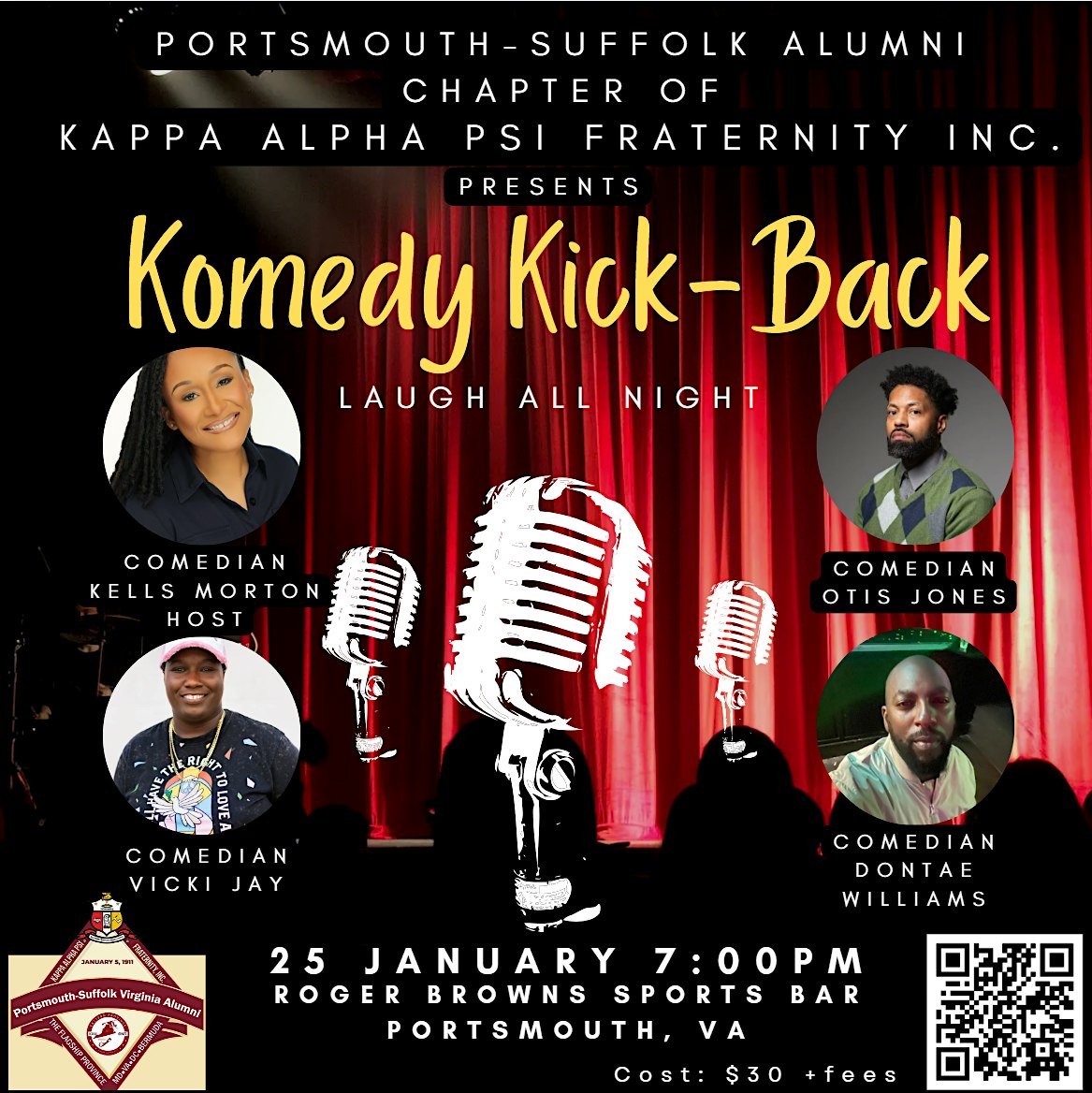 Komedy Kick-Back – Portsmouth, VA