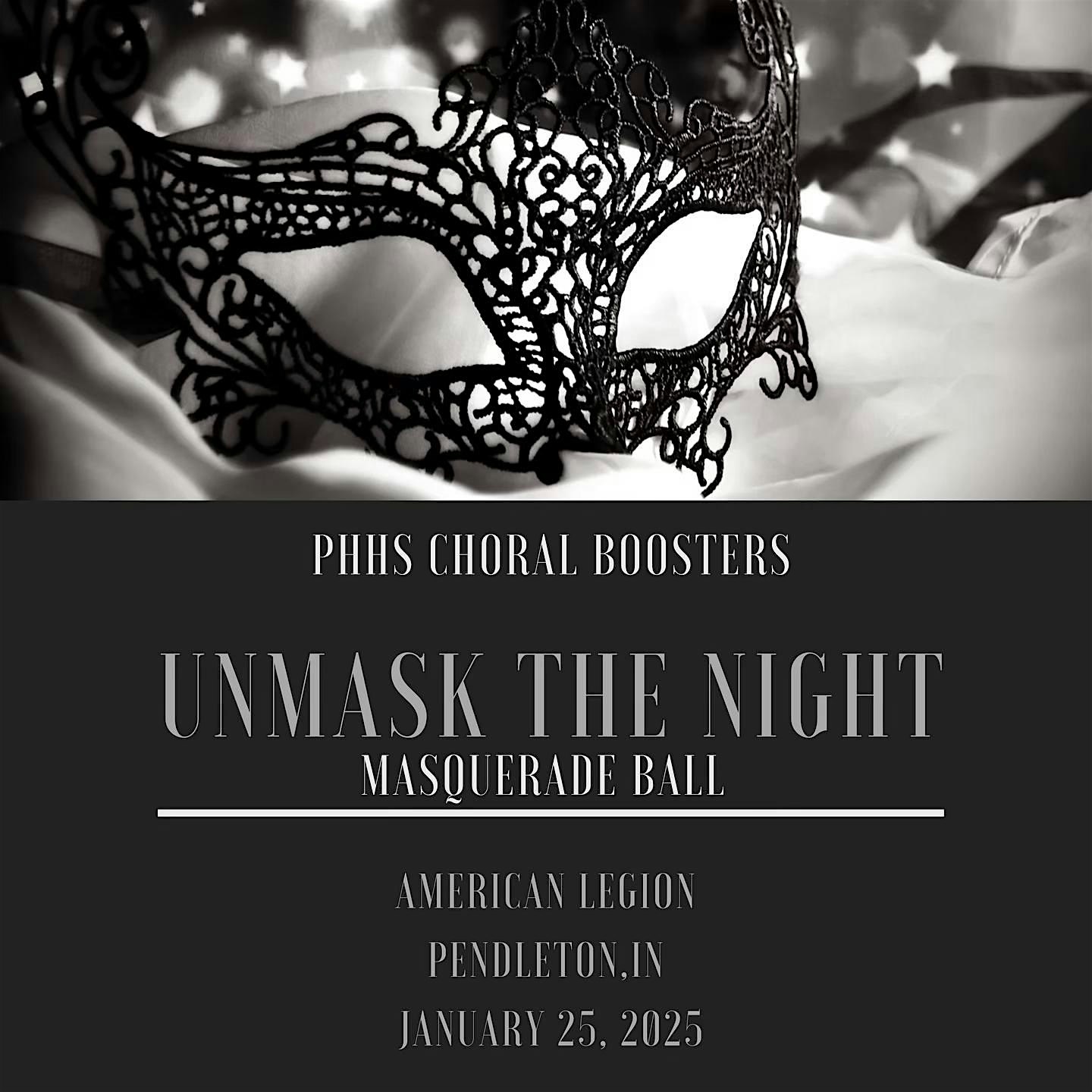 Unmask the Night – Masquerade Ball at American Legion Pendleton, Indiana – Pendleton, IN